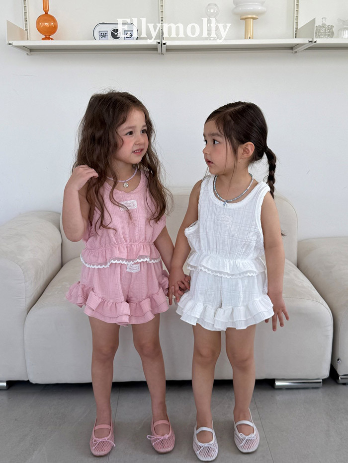 正韓夏EllyMolly 2色優雅清新短褲