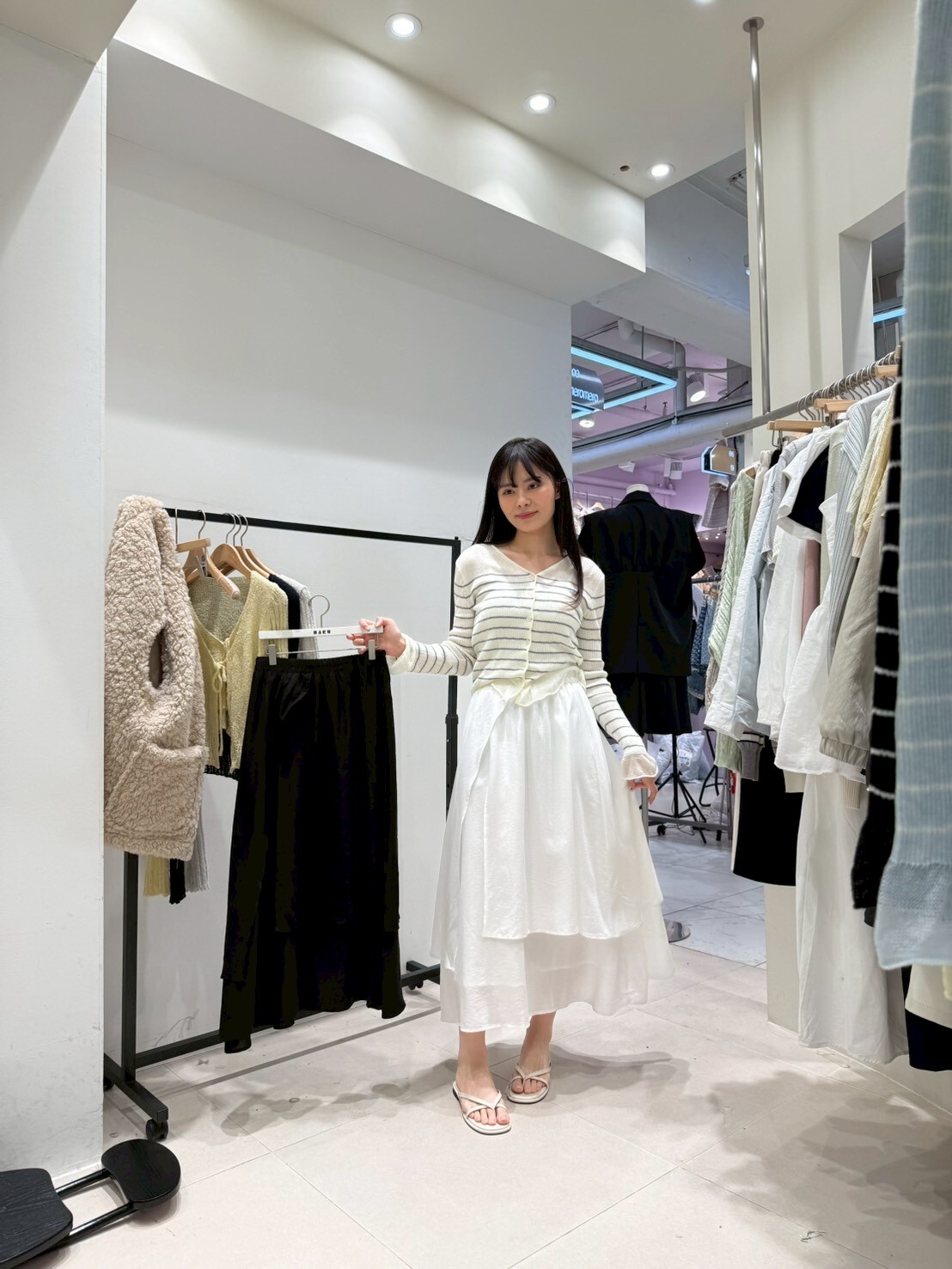 HU6001 全橡根飄逸仙女裙