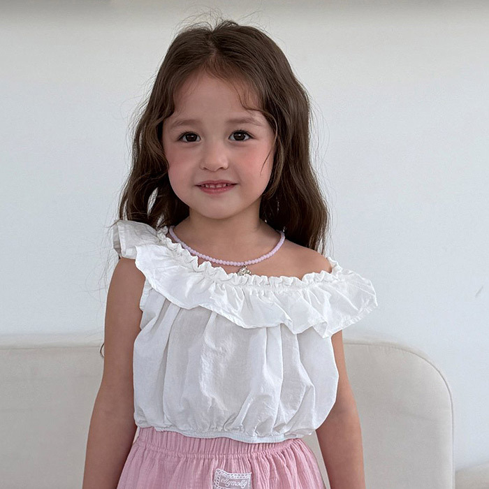 正韓夏EllyMolly 時尚圓領多穿法上衣