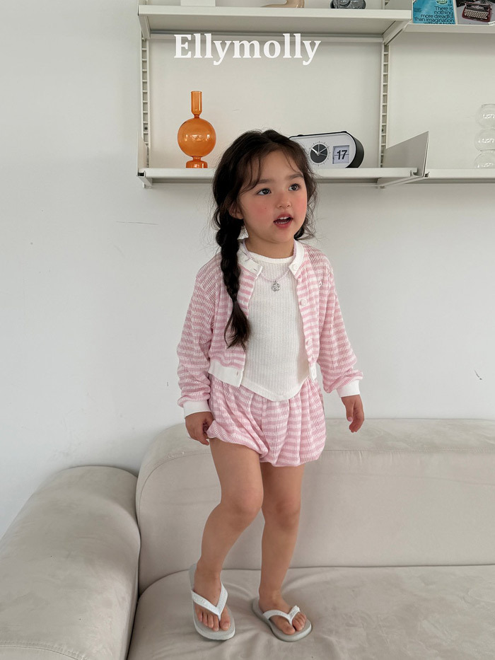 正韓夏EllyMolly 2色俐落削肩背心