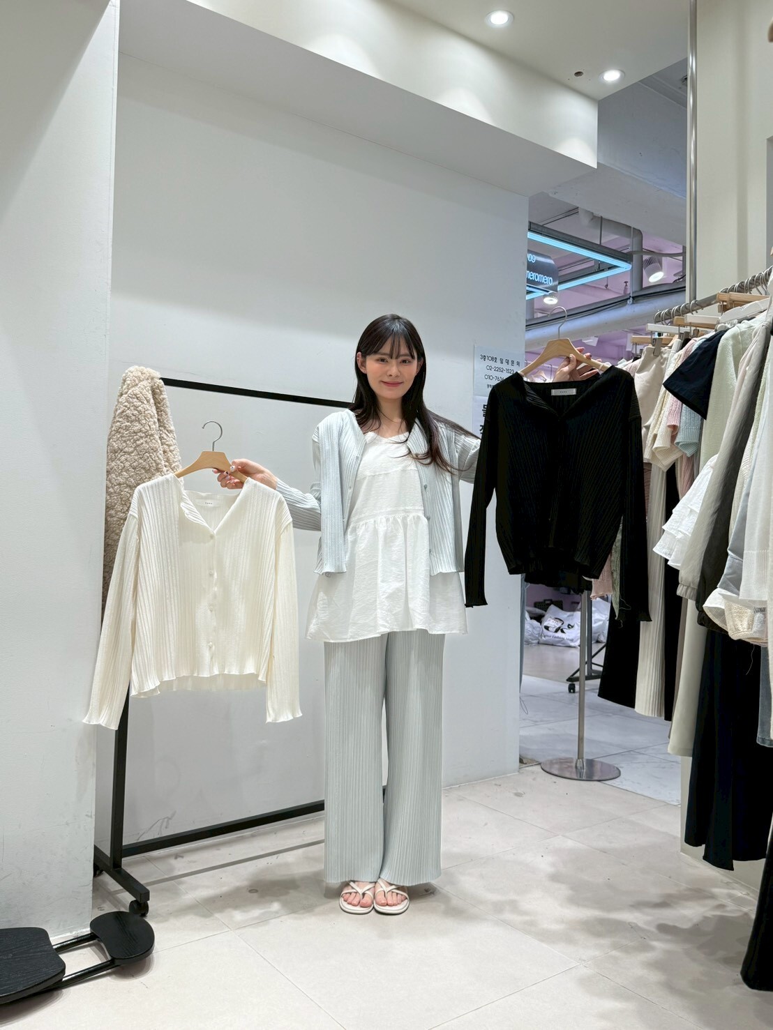 HU6004 直坑紋外套