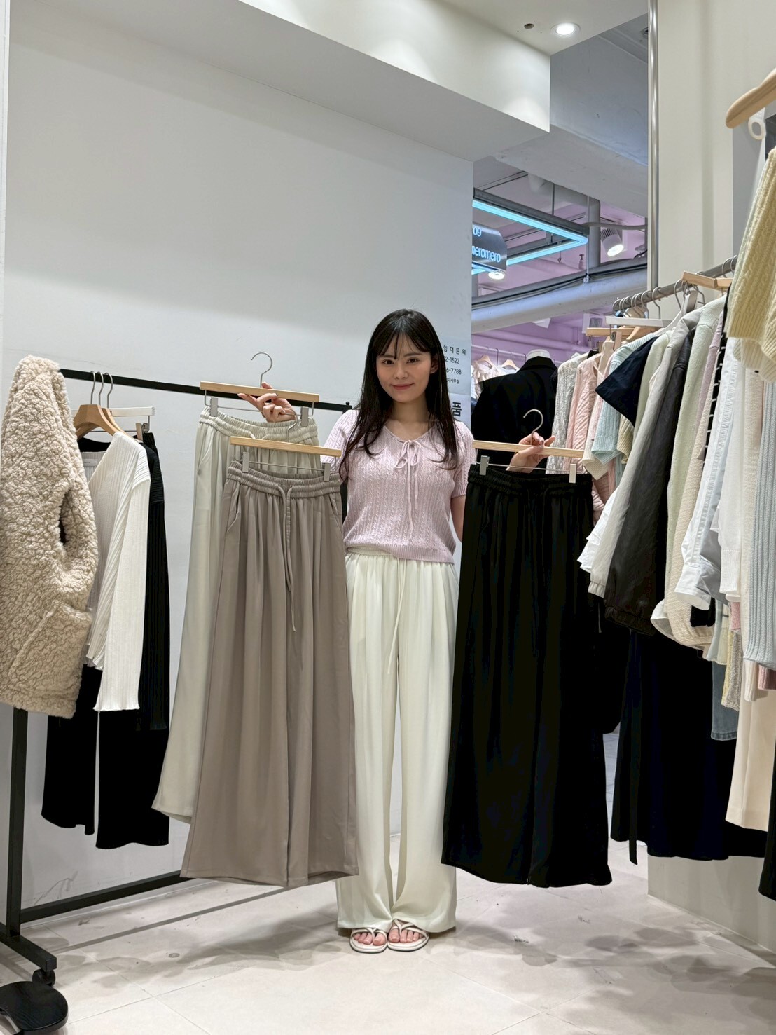 HU6024 全橡根休閑長褲