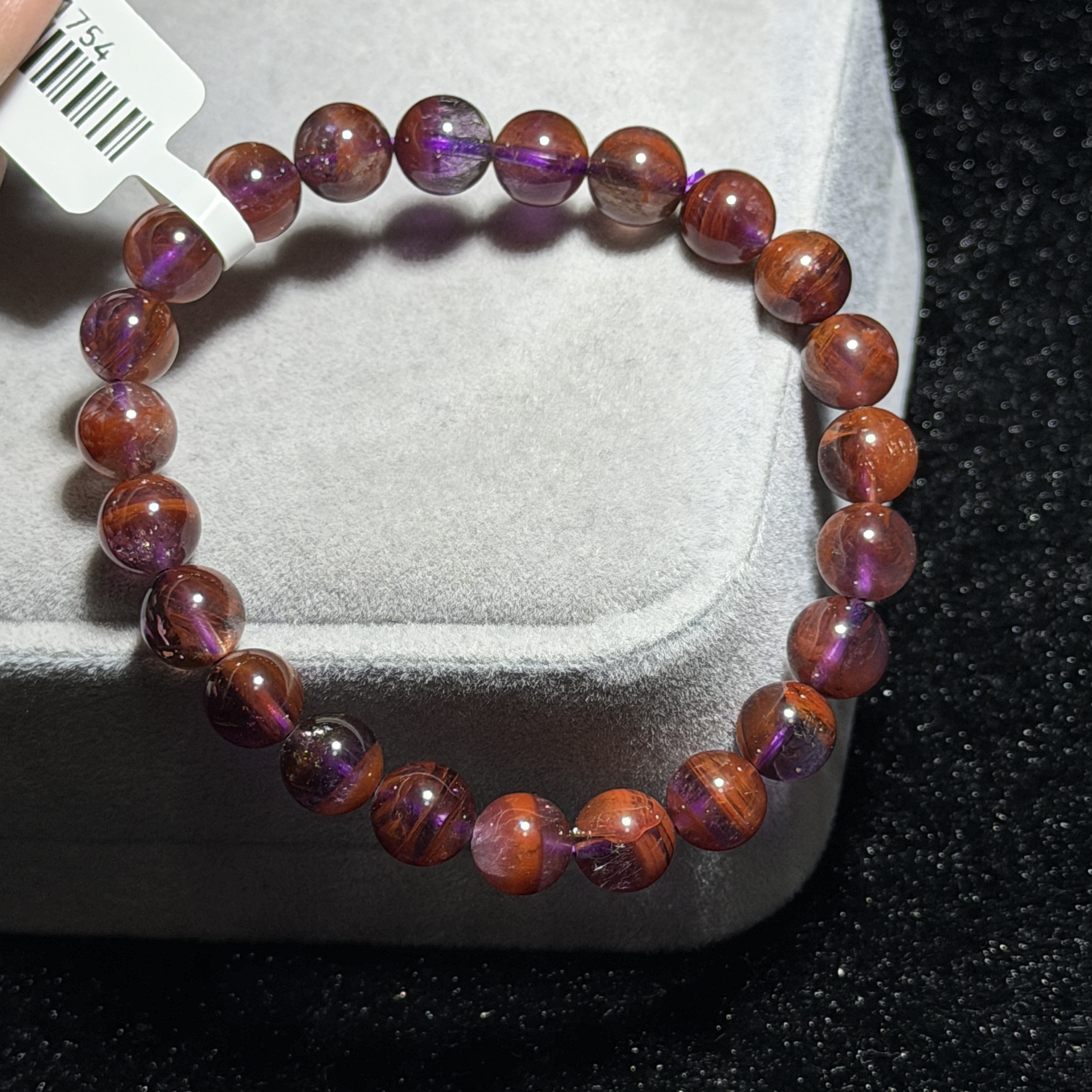 紫紅極光 約8mm AU1754