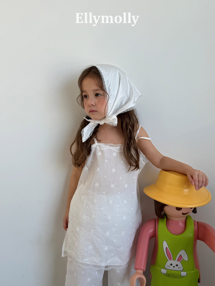 正韓夏EllyMolly 清新吊帶小花洋裝