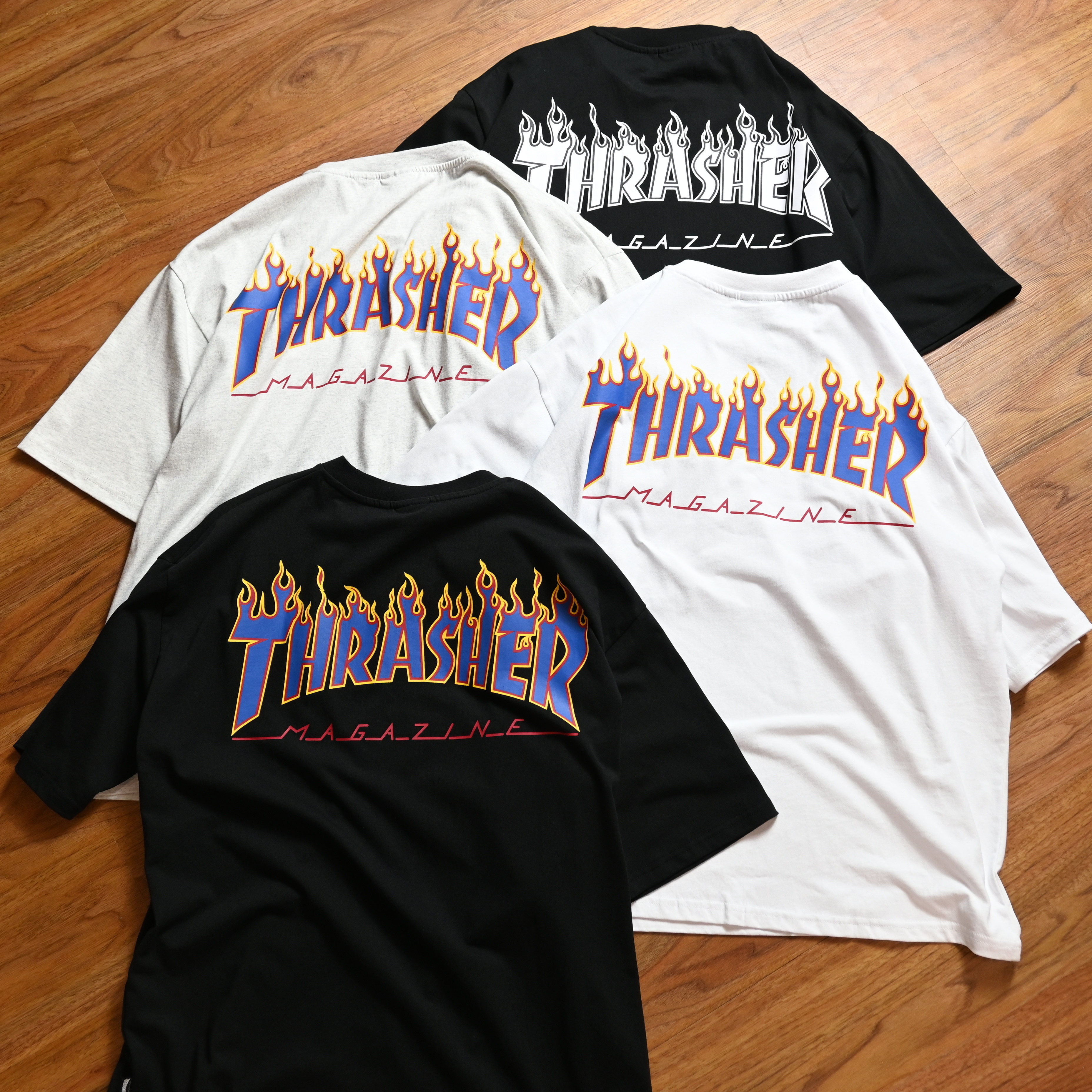 Thrasher JP 別注 Flame Print Tee