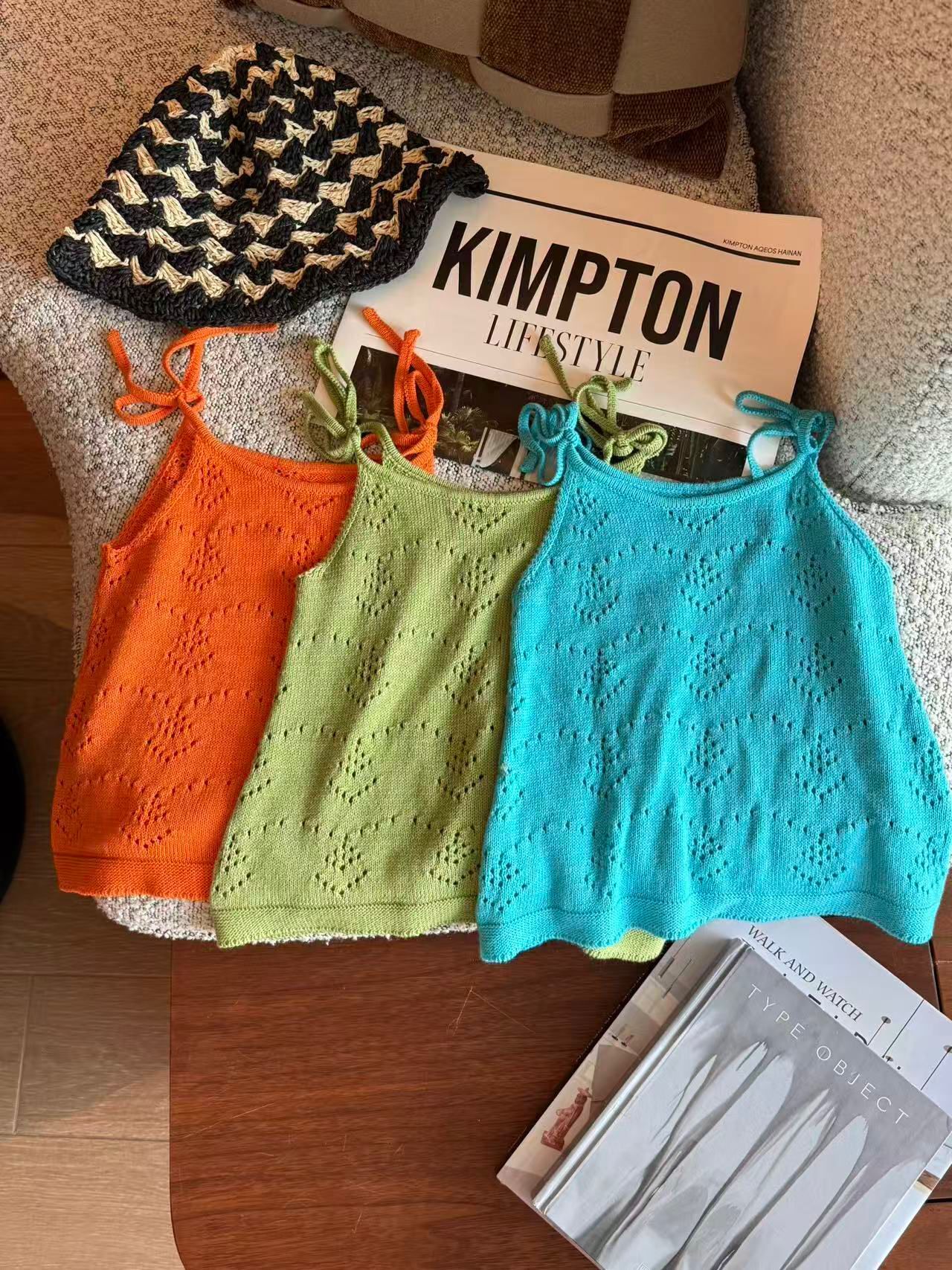 廠單 彩色純棉背心