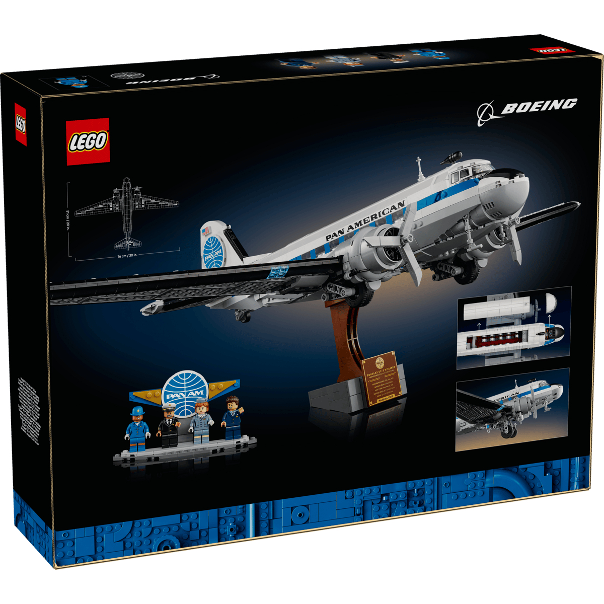 LEGO 11378 Douglas™ DC-3™ PAN AM® 客機