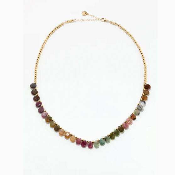 1YA0326-451 [YAY PARIS] Rosalia Necklace #510peros1128 (EU)