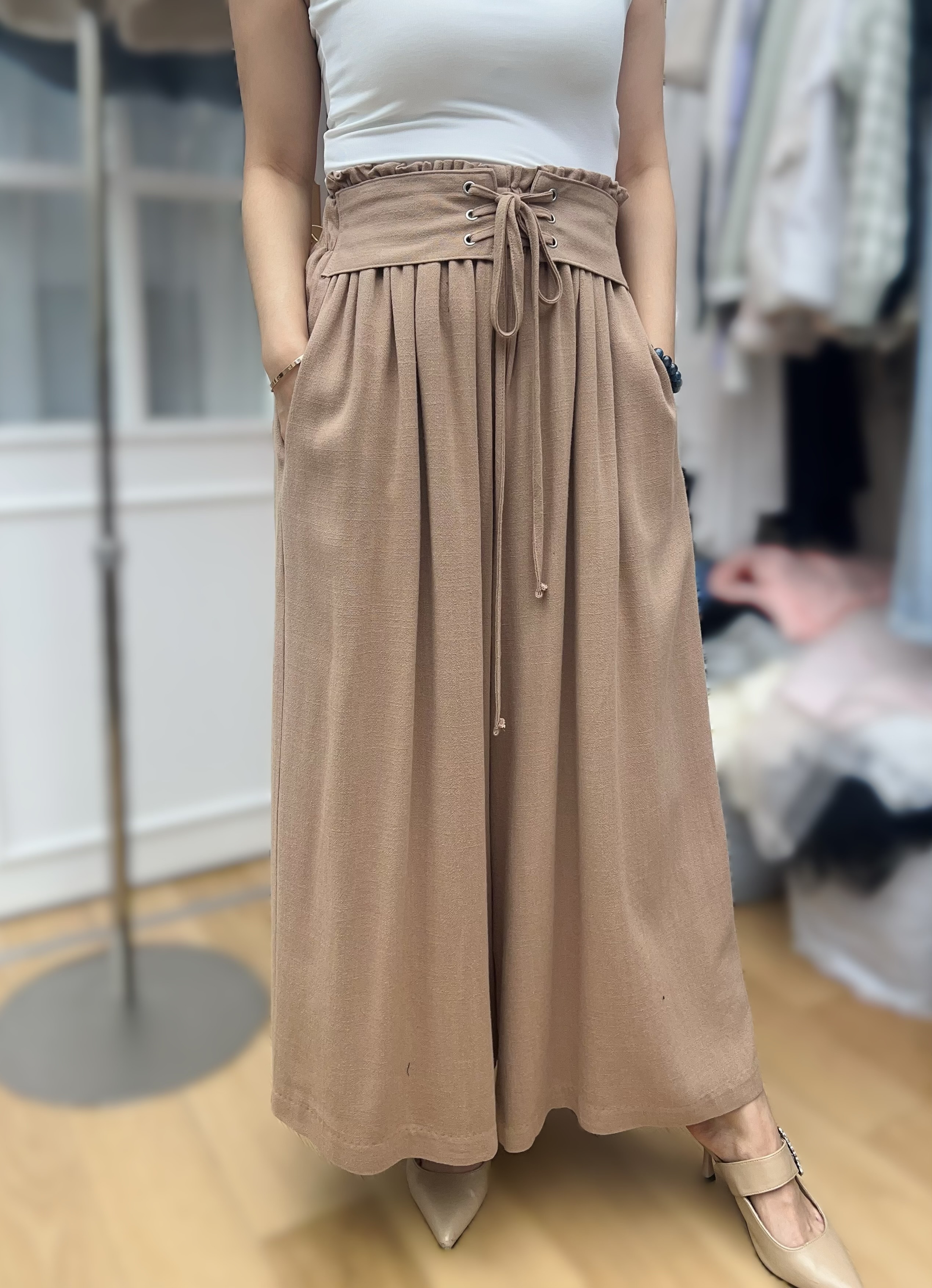 RE21 休閑橡根褲 腰26-54 HIP62 長36 $509 (一口價)