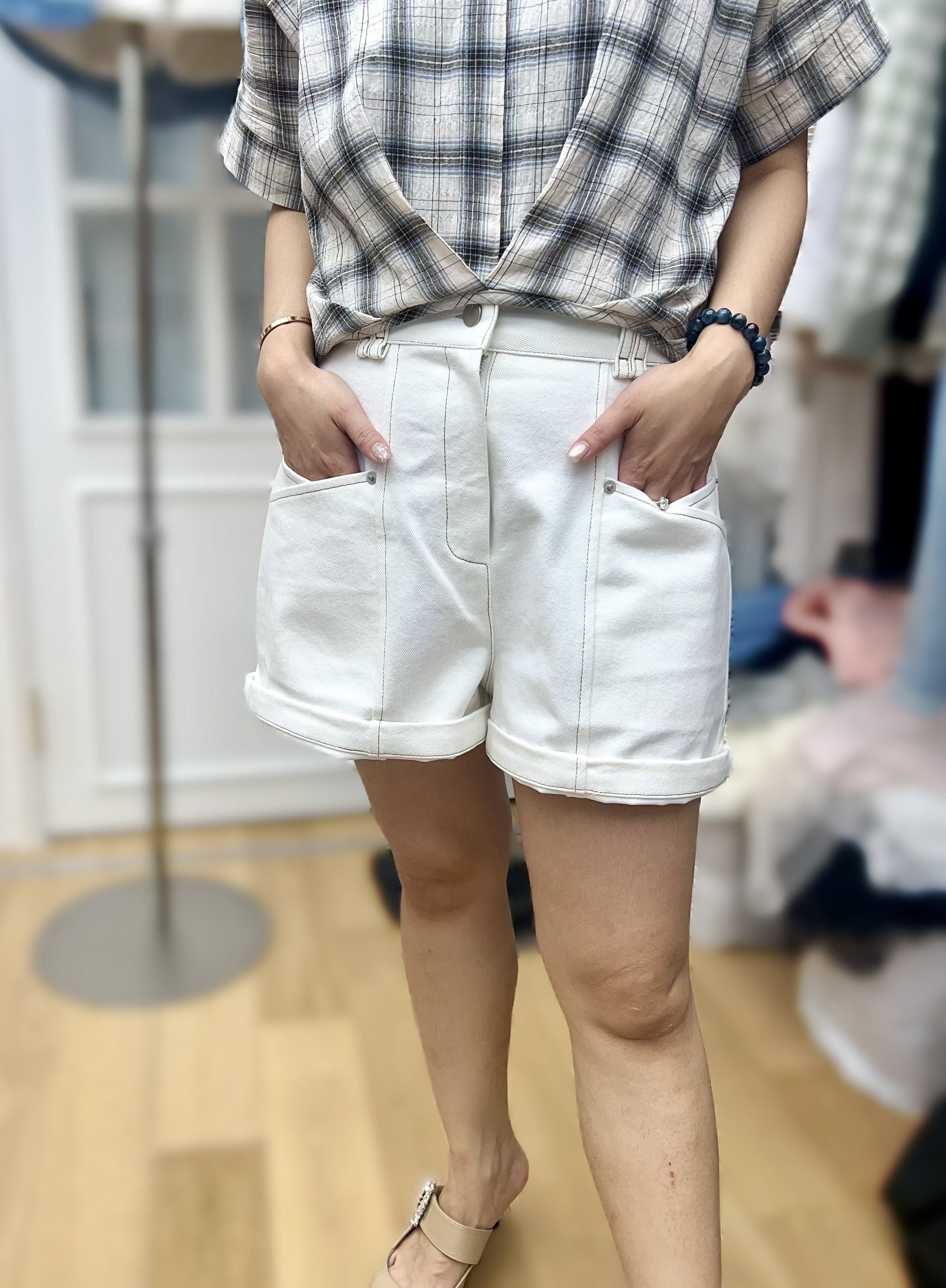 RE06  型格牛仔褲 腰26-34 HIP47 長17 $469 (一口價)