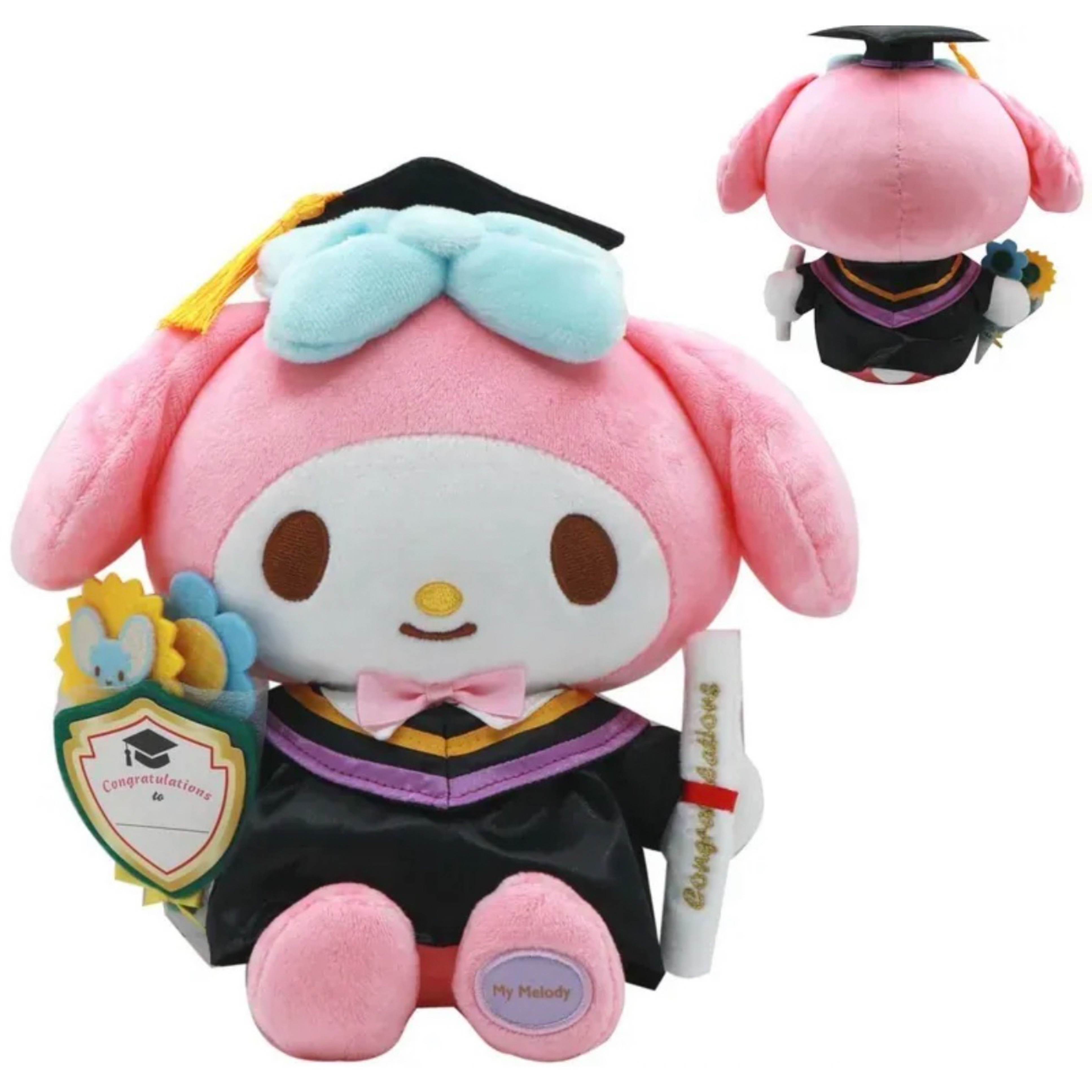 My Melody 畢業公仔