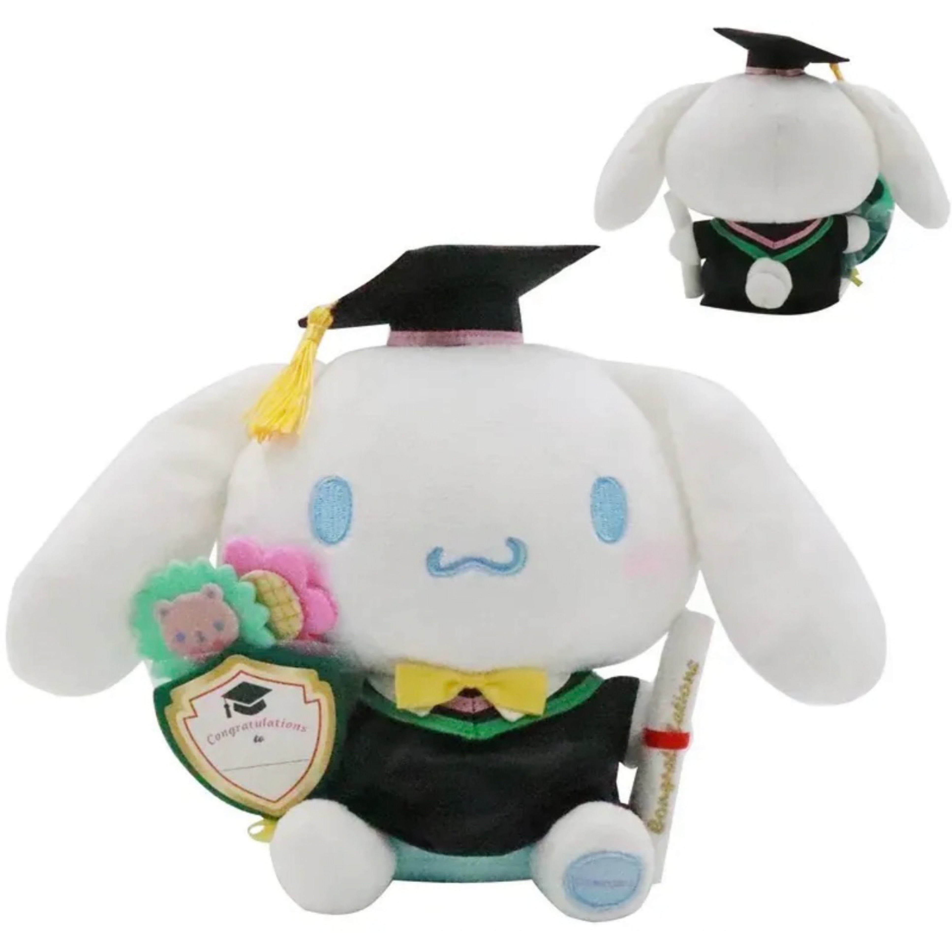 玉桂狗 畢業公仔