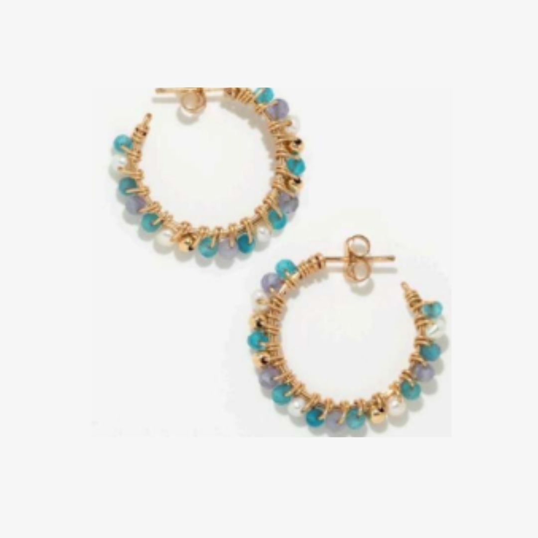 1YA0326-509 [YAY PARIS] Frida Creole Mediums Mermaid Gold #120sifr101 (EU)