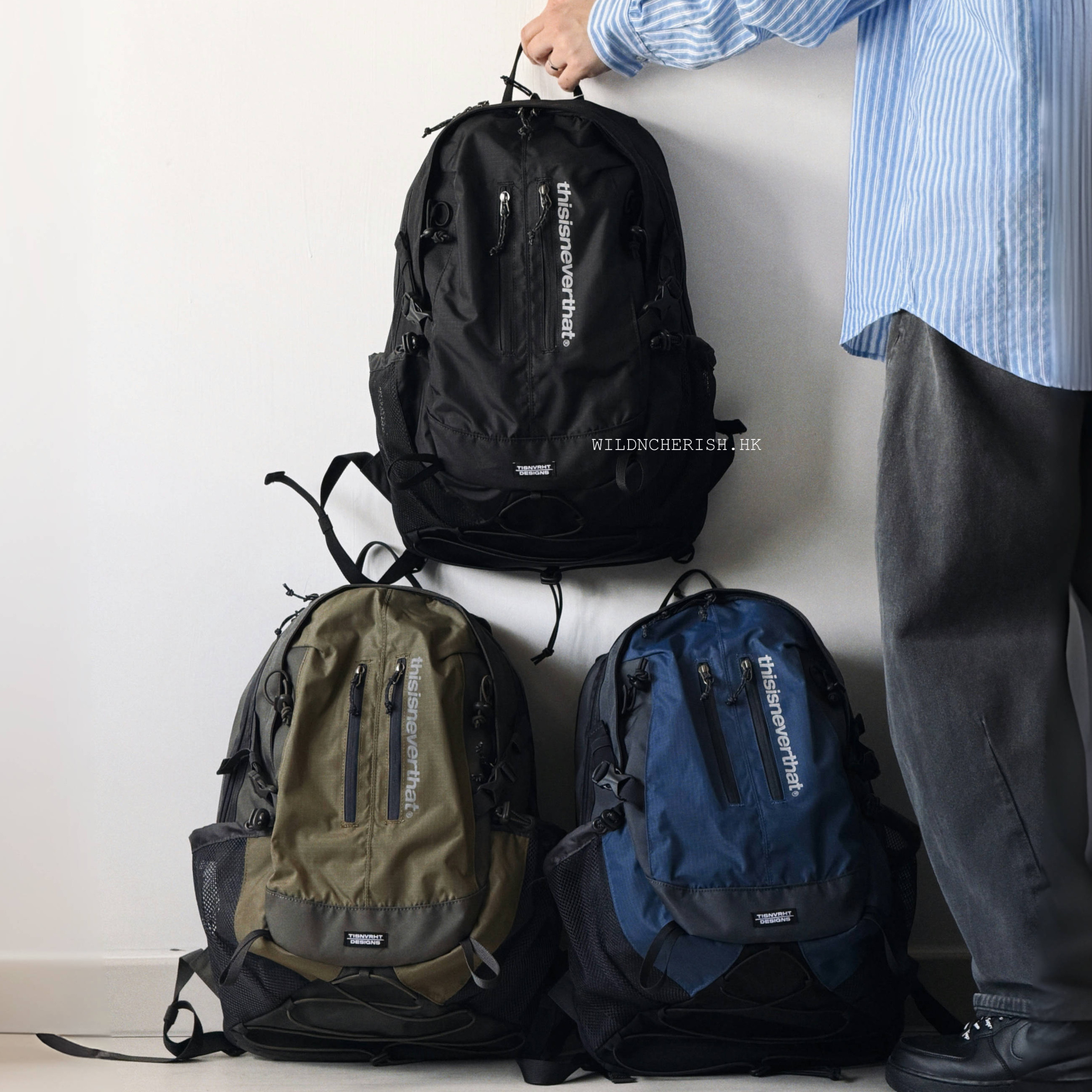 現貨 | Thisisneverthat SP Backpack 29L 黑色 卡其綠色 灰藍色