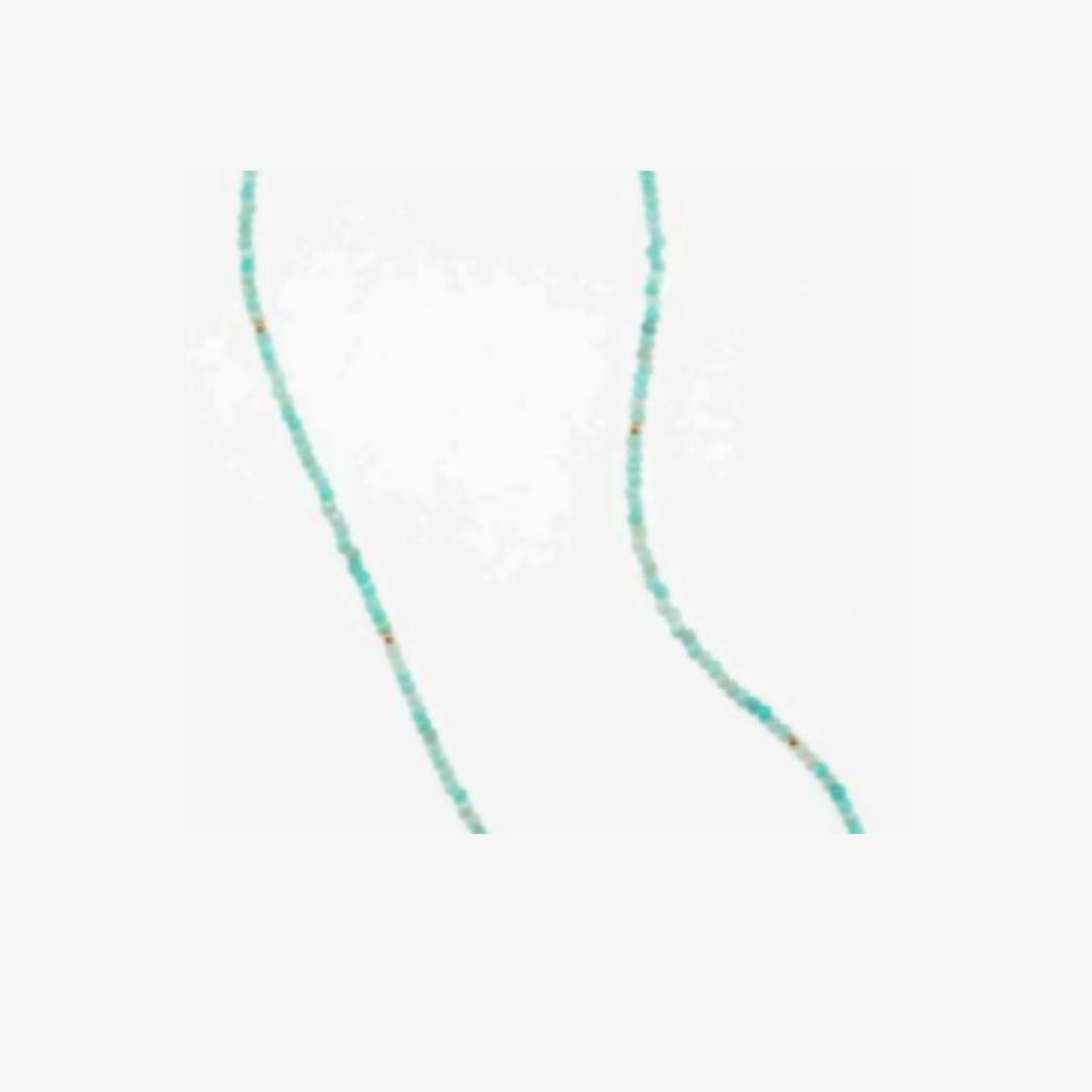 1YA0326-498 [YAY PARIS] Collier Queen 40cm Apatite Gold #510tpqu40cm144 (EU)