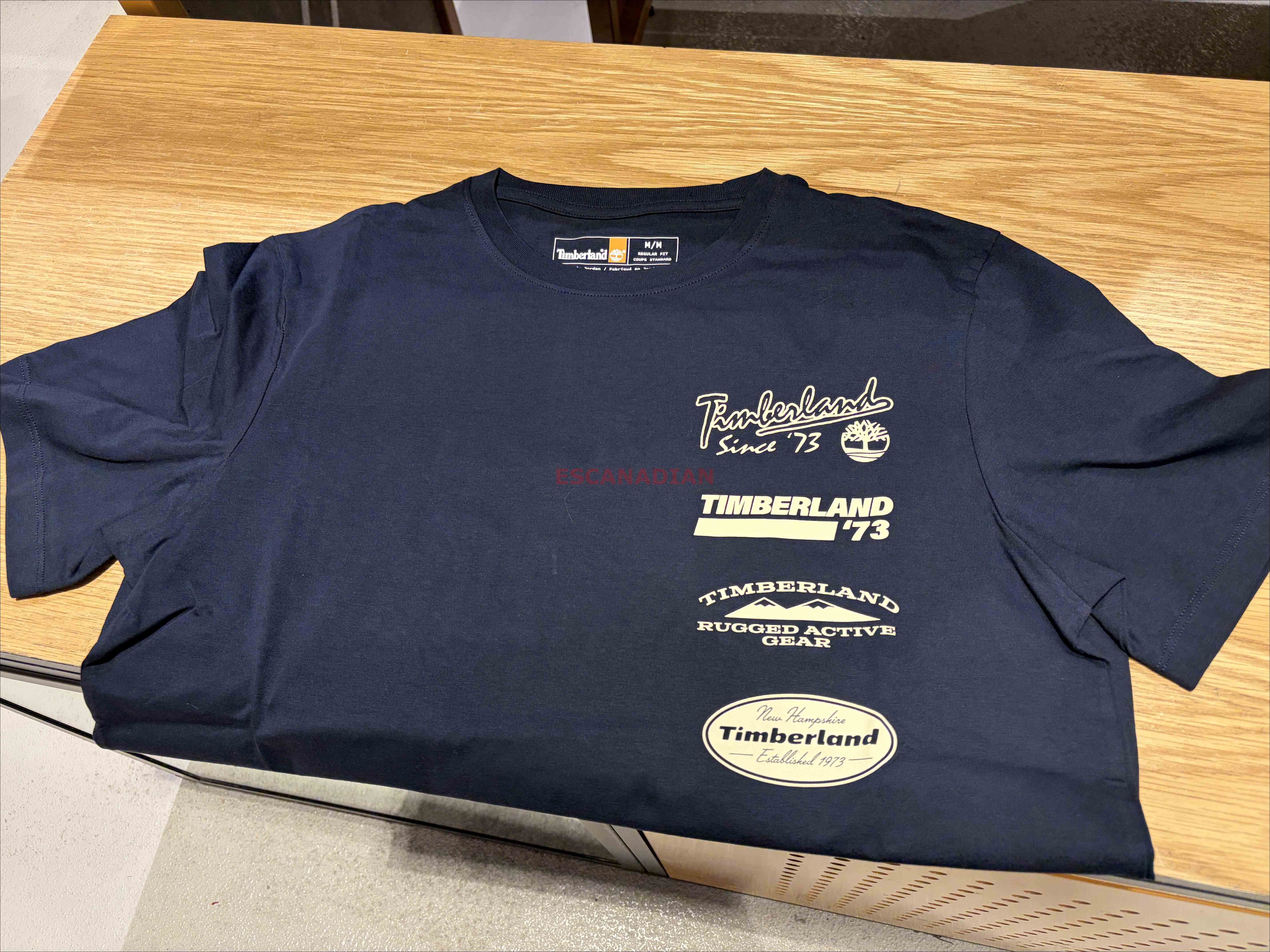 Timberland 大人 造型Logo 短TEE