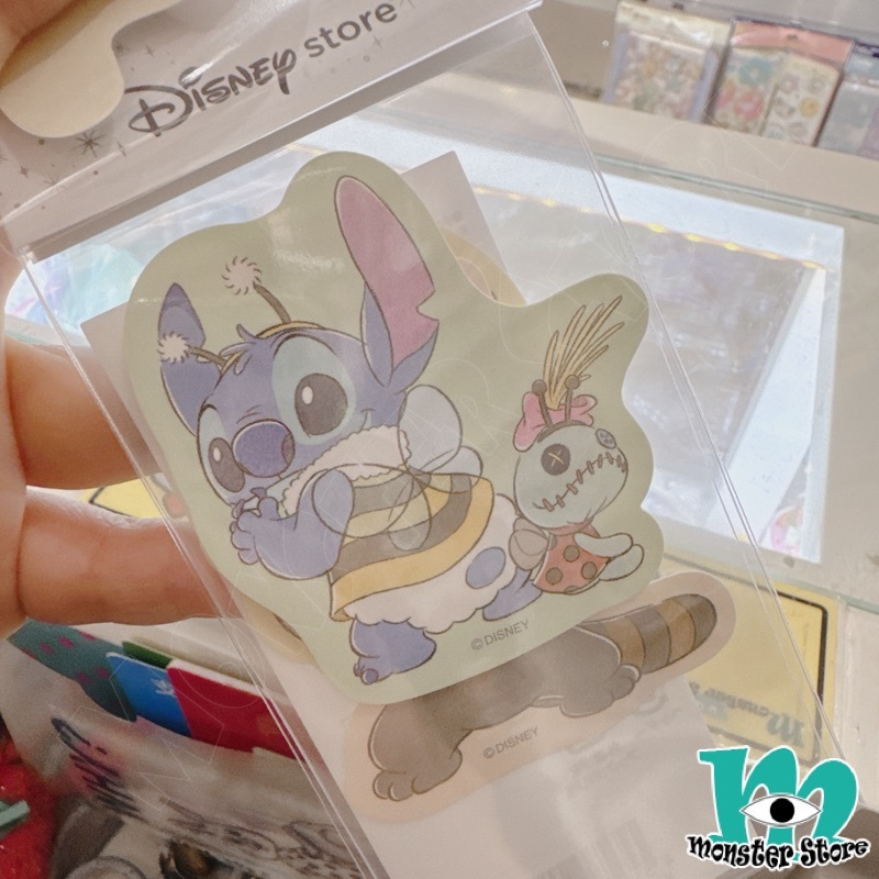 史迪仔小金貼紙 (4入)