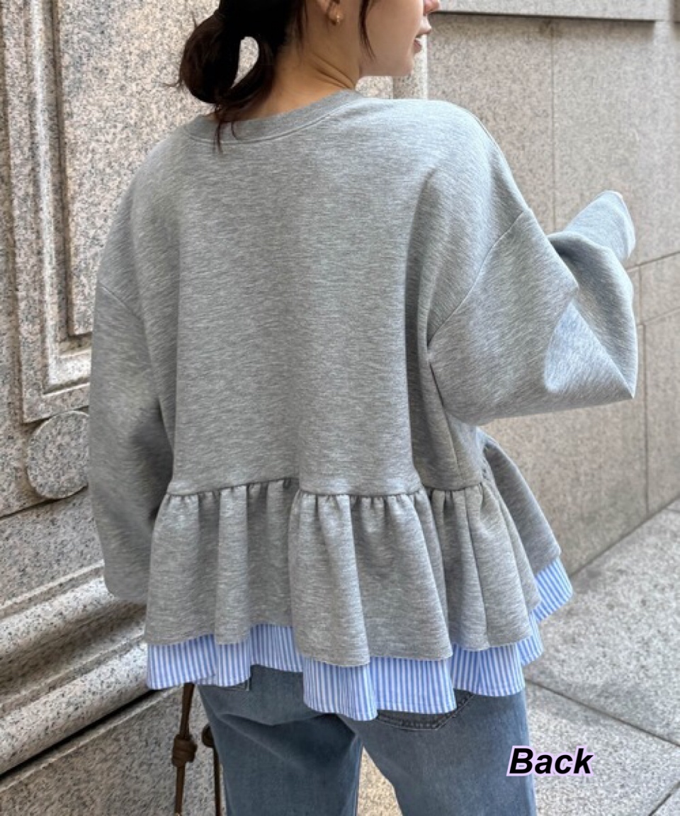 260327 Time sale 日系女裝下擺ruffle 長袖外套/2 色