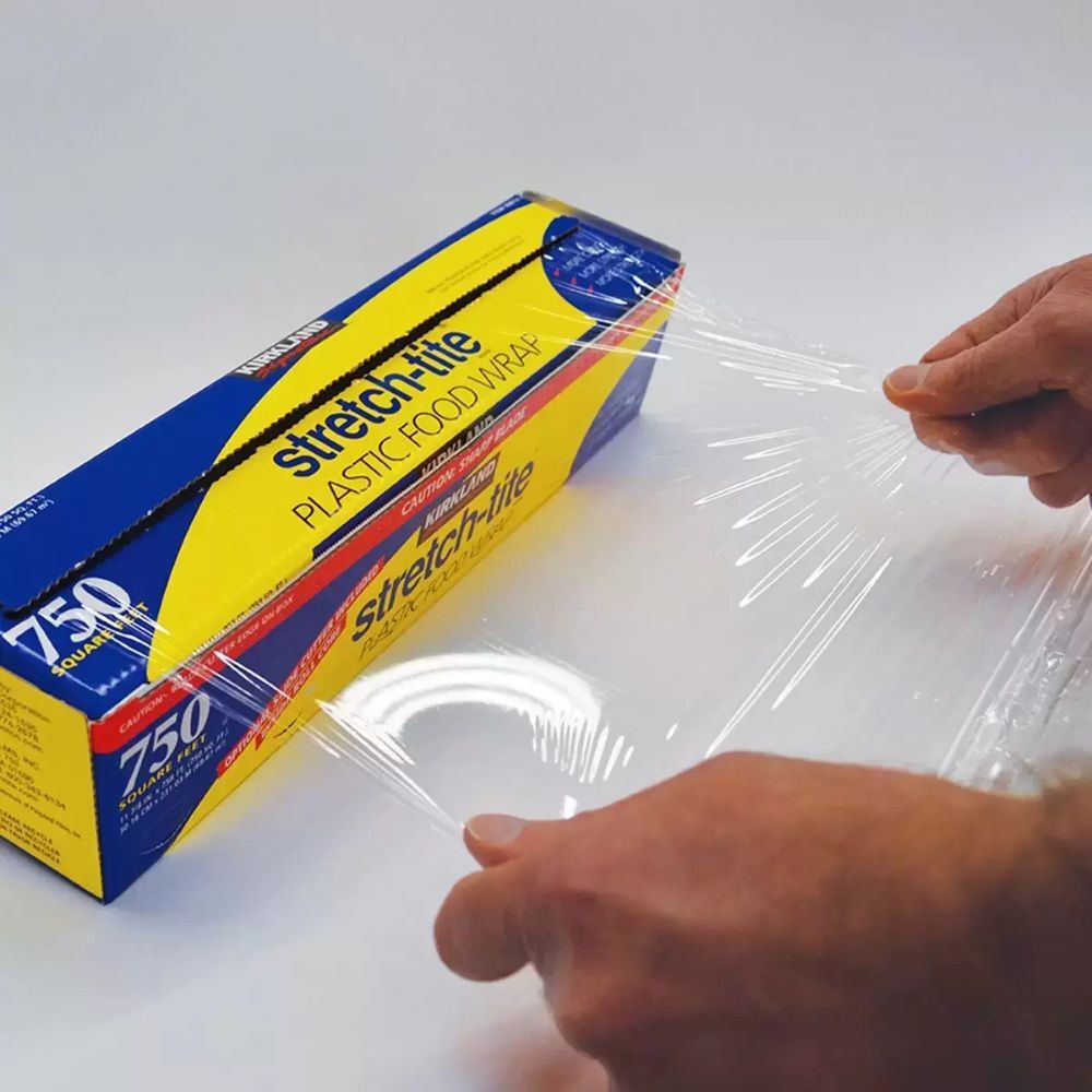 科克蘭 保鮮膜 30cm×231m（750平方英尺）｜ 滑刀設計 食品保鮮膜 大容量【輕鬆購五金百貨】