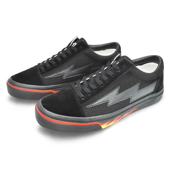 【REVENGE X STORM】CLASSIC PLUS 低筒滑板鞋｜火焰閃電 經典街頭-多色