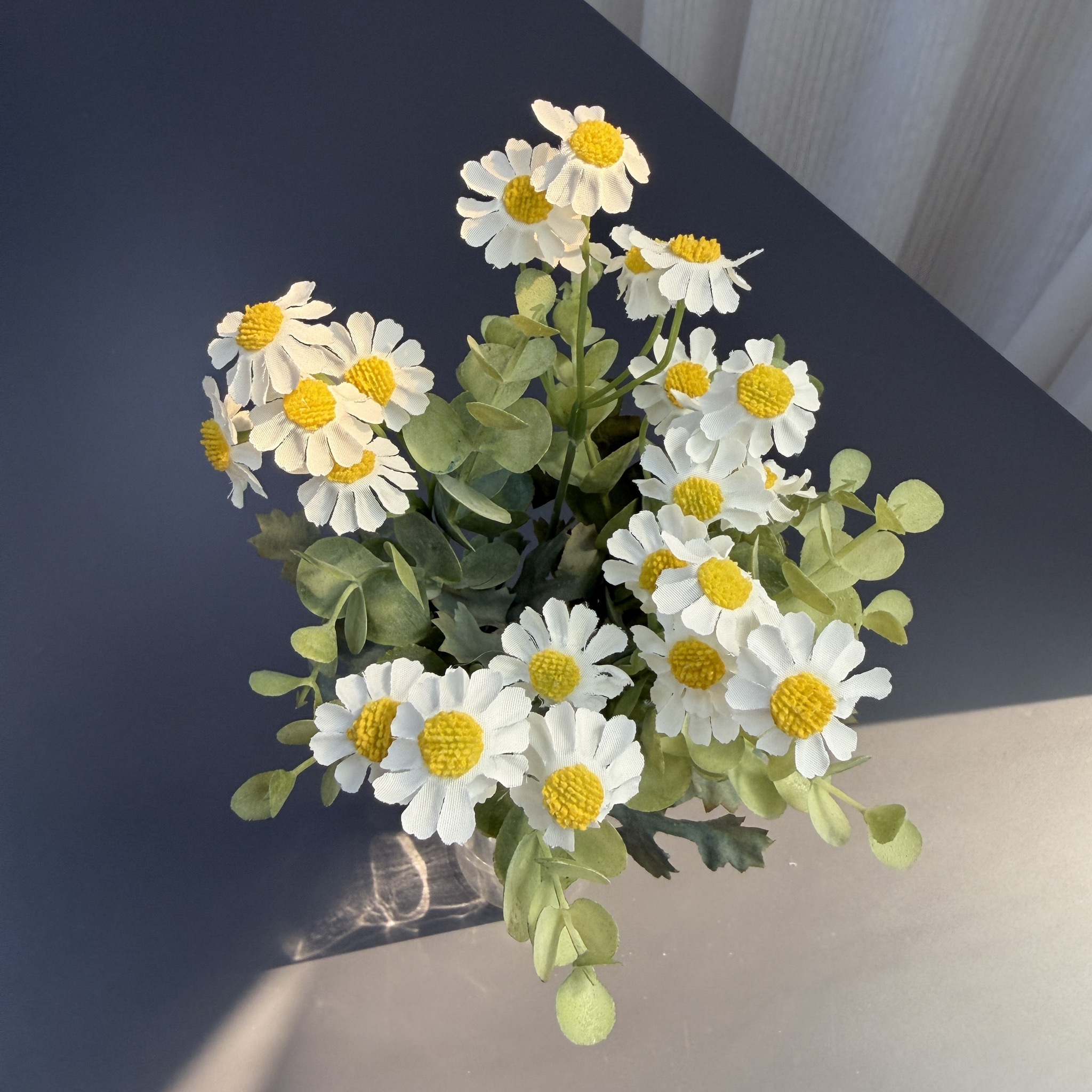 仿真絹布春新版洋甘菊