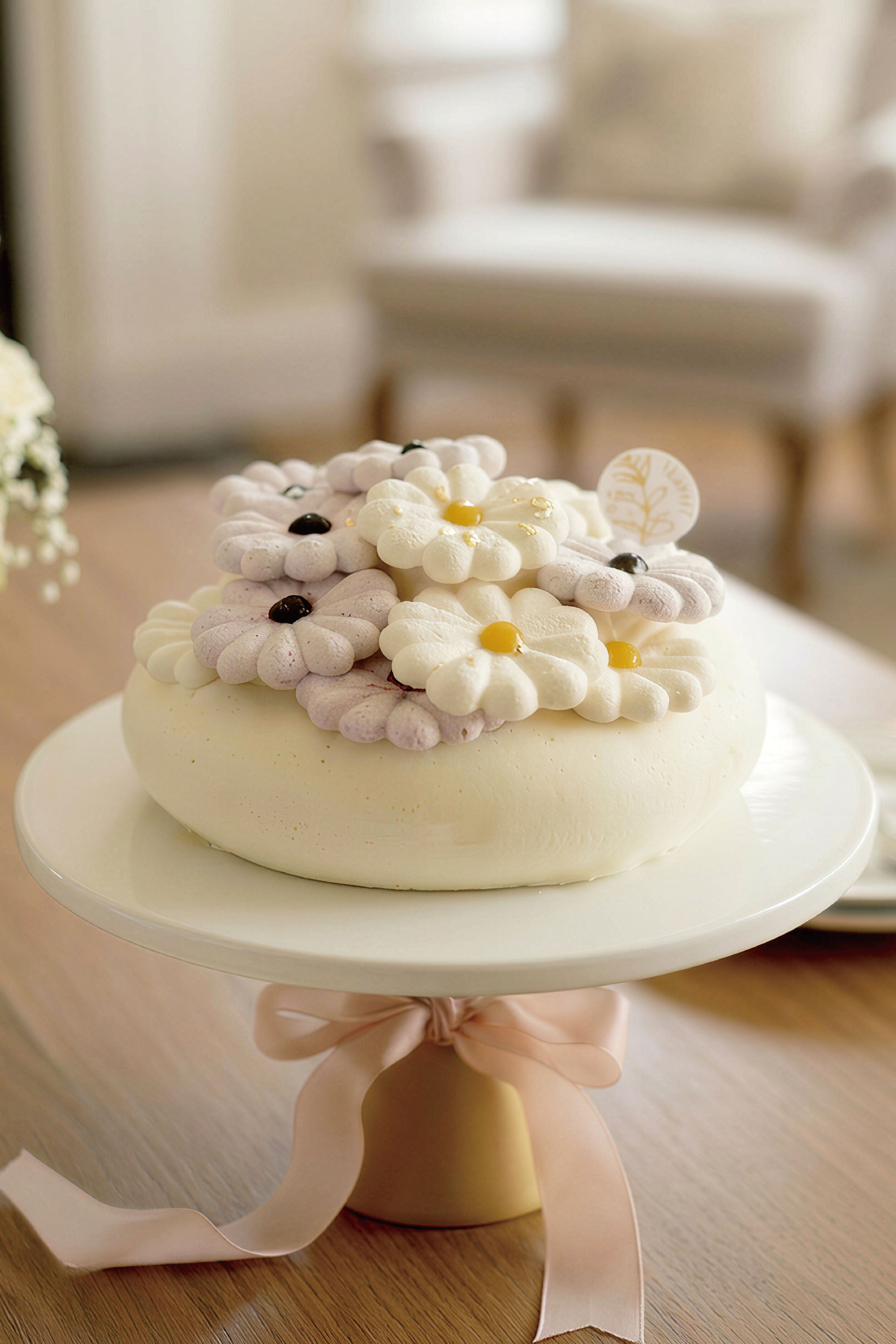 【母親節限定-搶先預購】 藍莓起司乳酪蛋糕 (低糖配方)  4吋