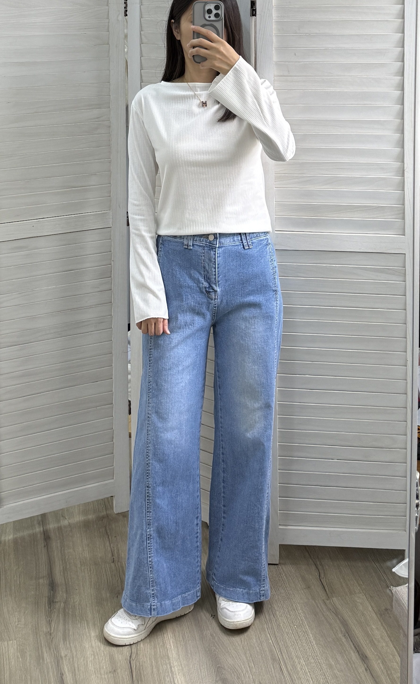 26S/S 春夏新品 JS1128 彈性斜側袋牛仔褲