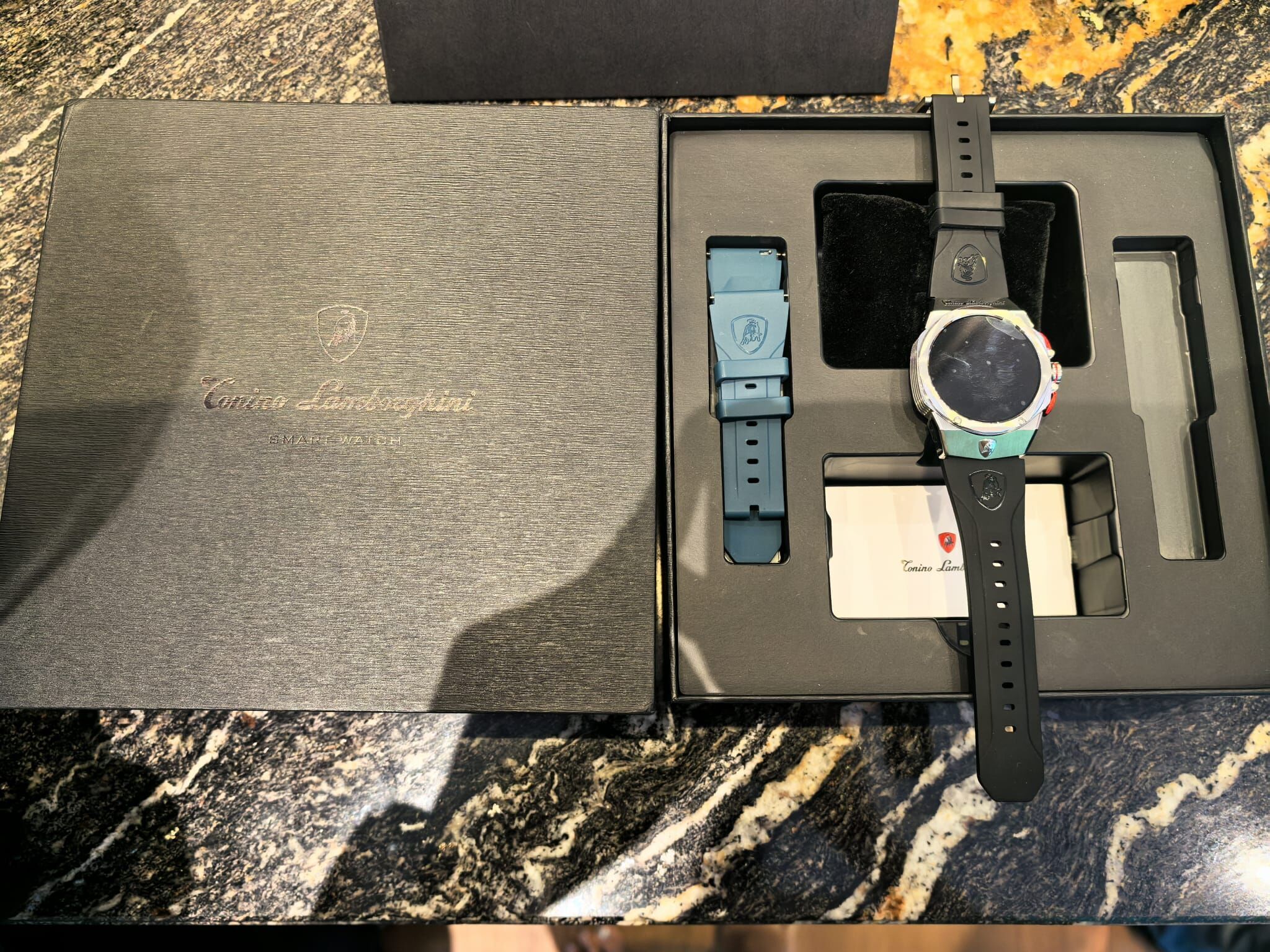 1 TONINO LUXURY TL66 POWER SMARTWATCH - STARRY SILVER