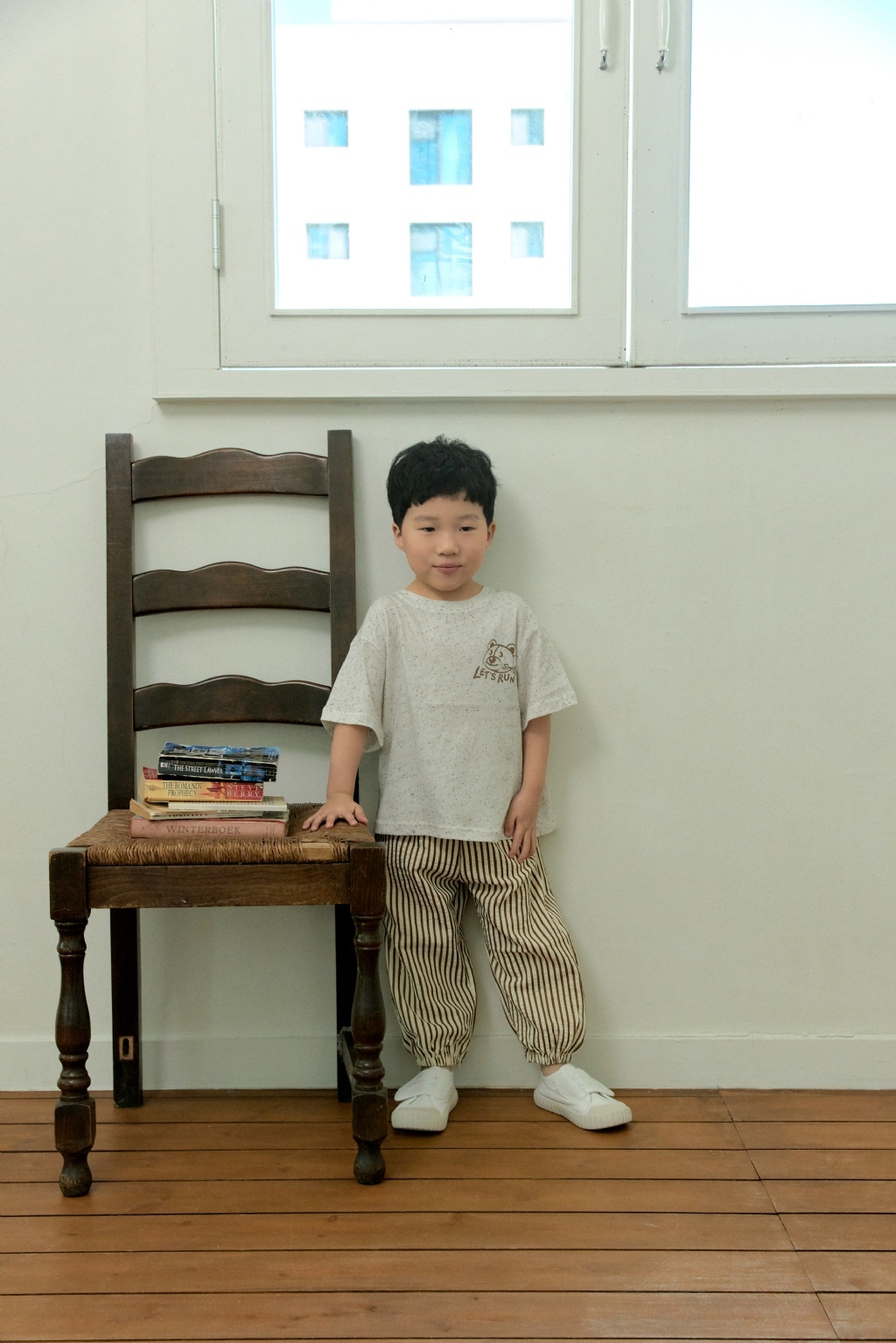 正韓夏Stellak 兩色日系直條褲