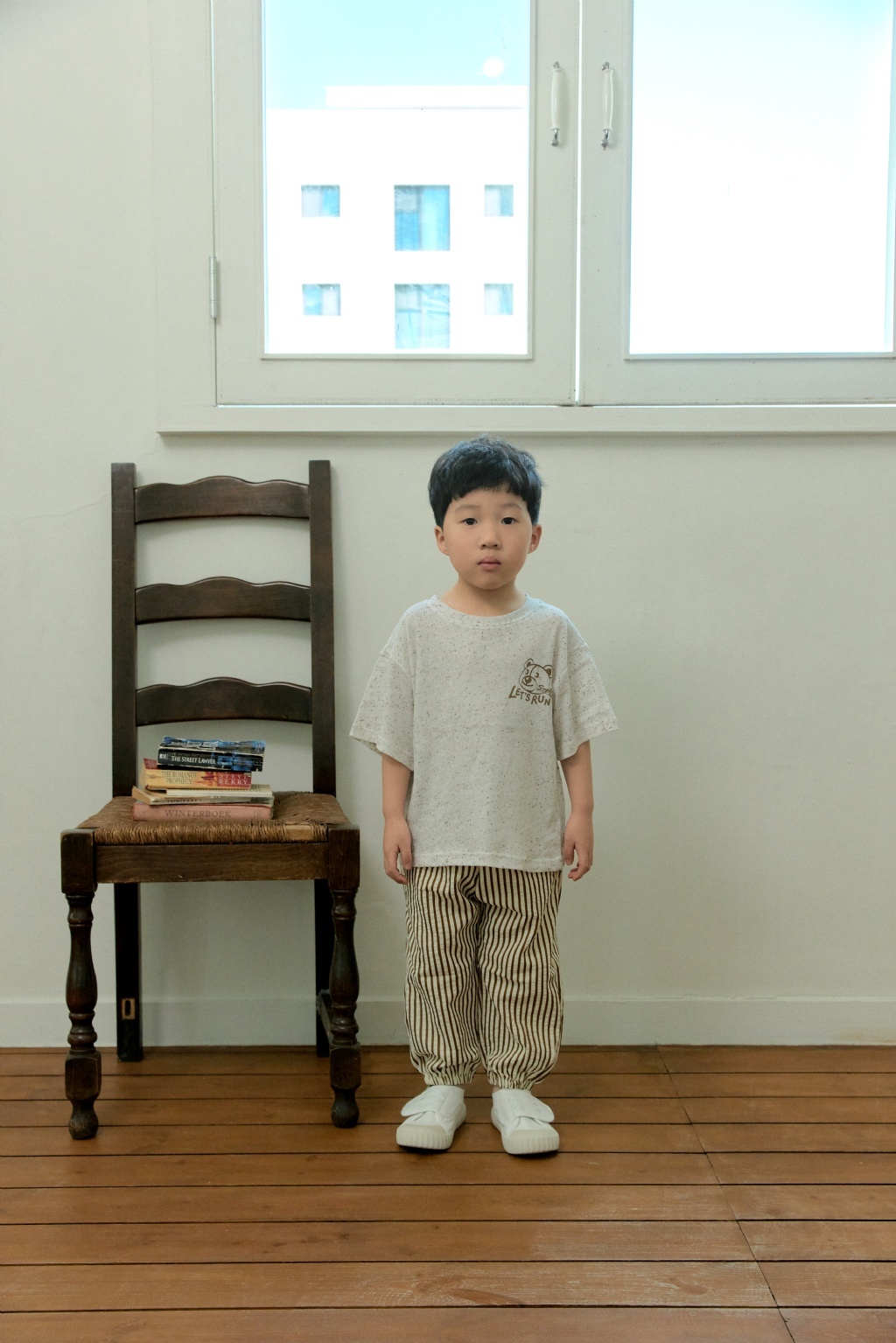 正韓夏Stellak 兩色日系直條褲