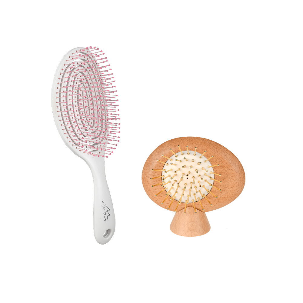 【喚顏輕盈組】喚顏梳 + 大彈性梳