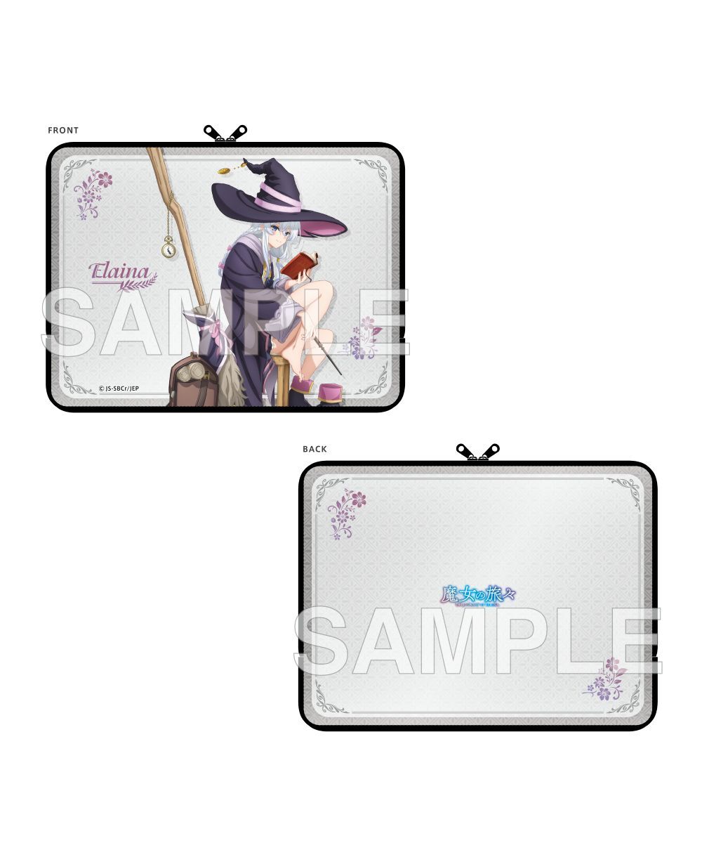預購-「魔女之旅」收納包 Anime 5th Anniversary 全新繪製伊蕾娜【日本進口精品】