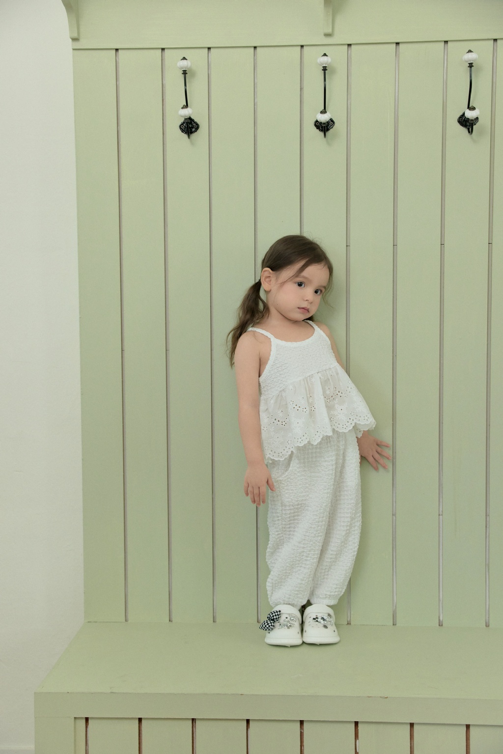 正韓夏Stellak 兩色泡泡感長褲