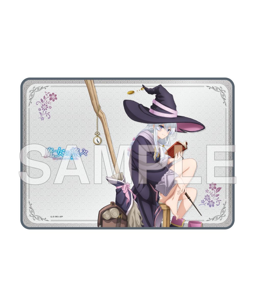 預購-「魔女之旅」毛毯 Anime 5th Anniversary 全新繪製伊蕾娜【日本進口精品】