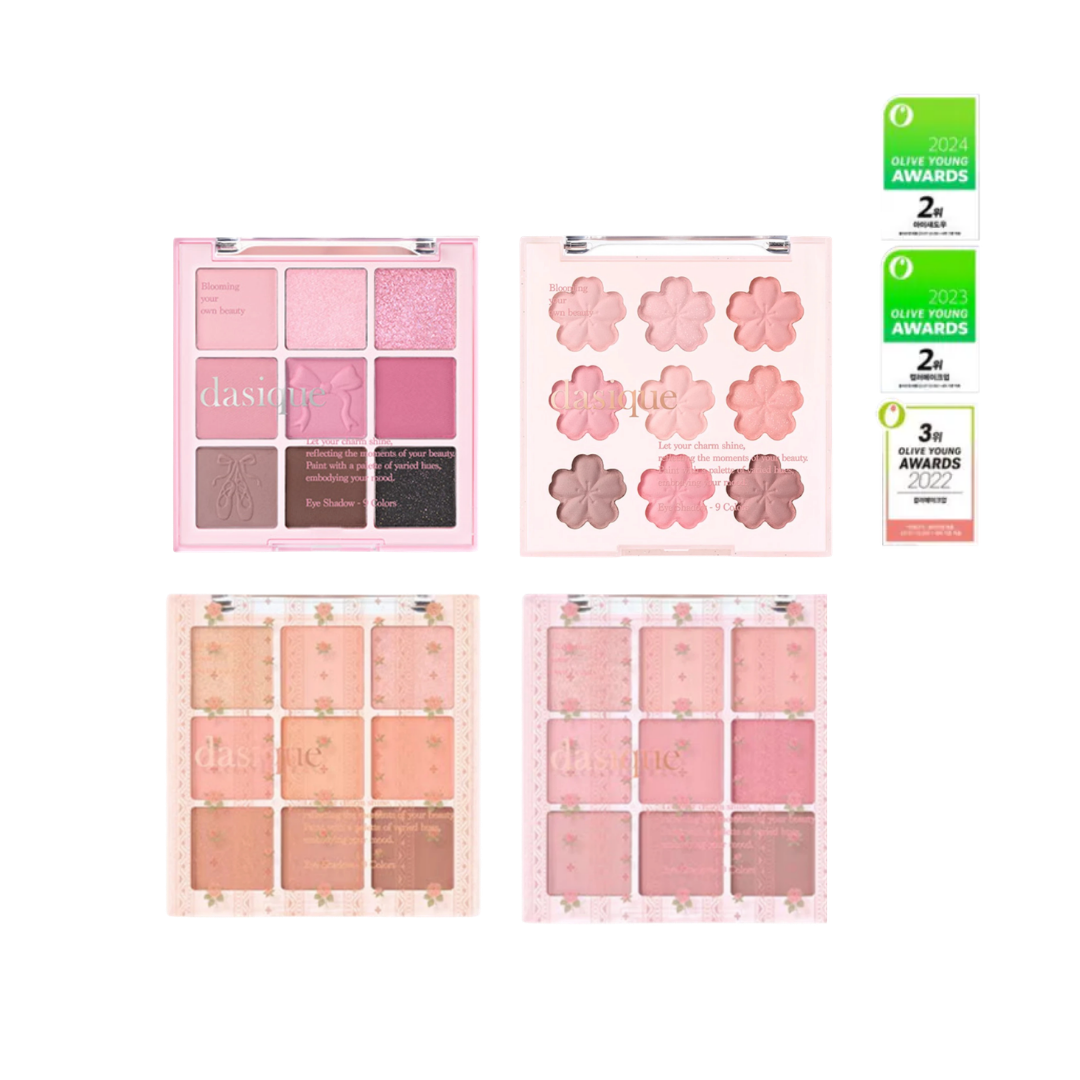 [NEW] Dasique 九宮格眼影盤 (全系列)