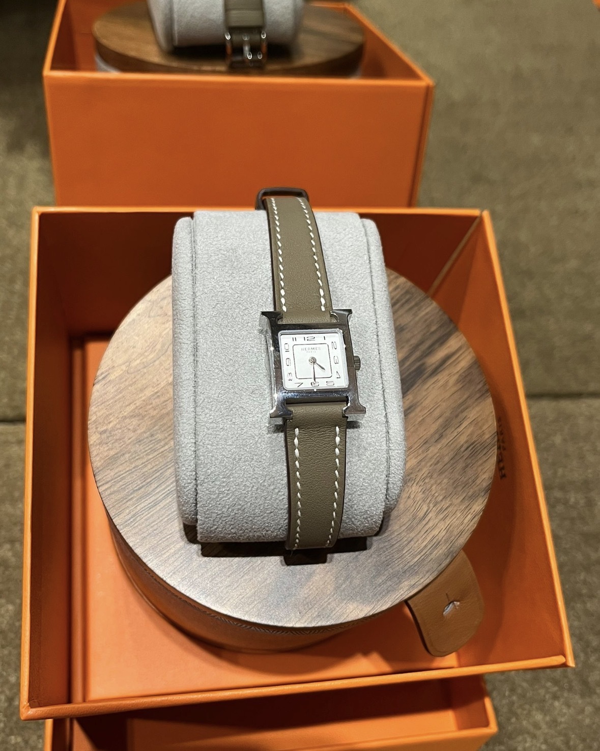 Heure H 21mm Etoupe ck