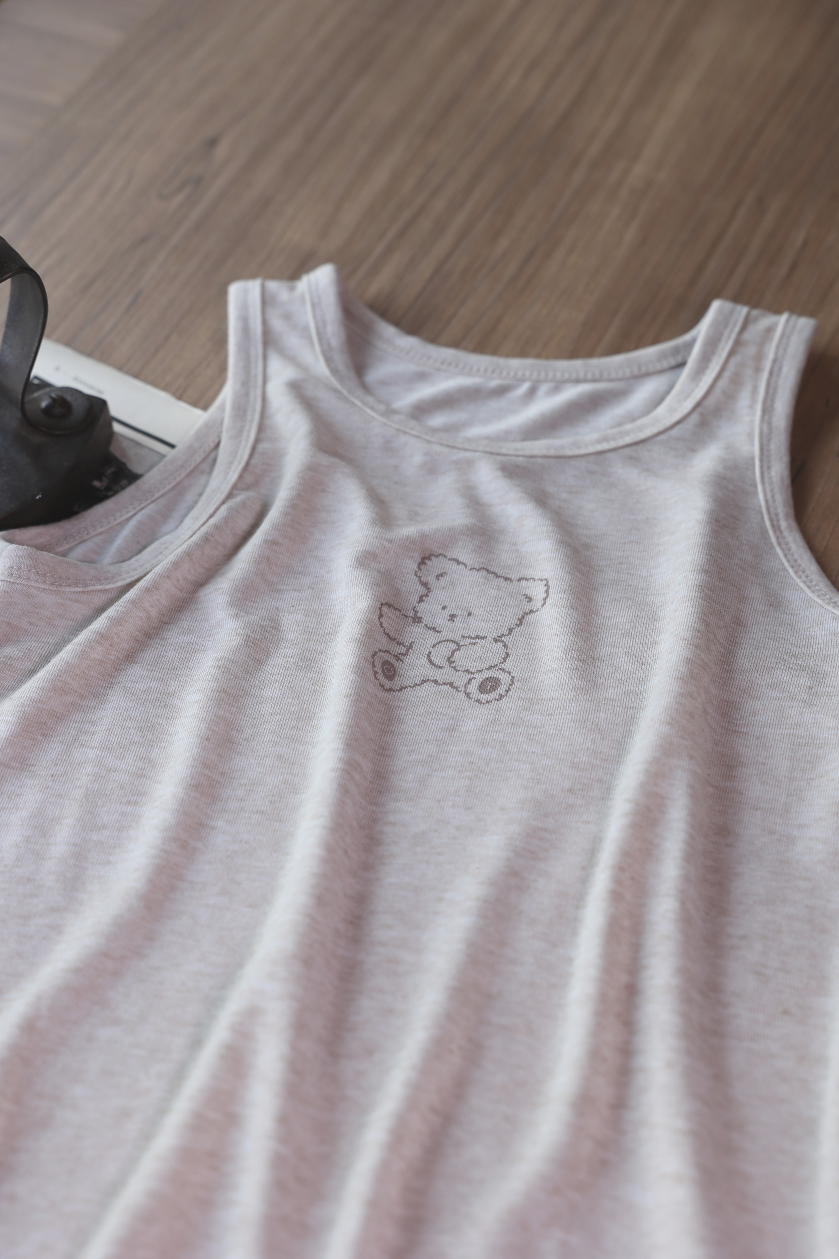 小熊日常背心洋