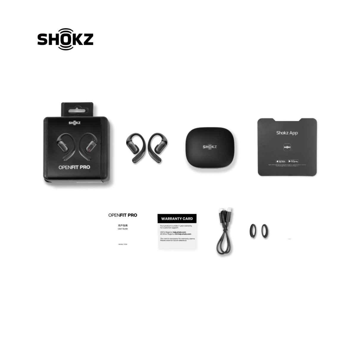 Shokz OpenFit Pro【全新旗艦級】超級雙單元開放式濾噪耳機T010