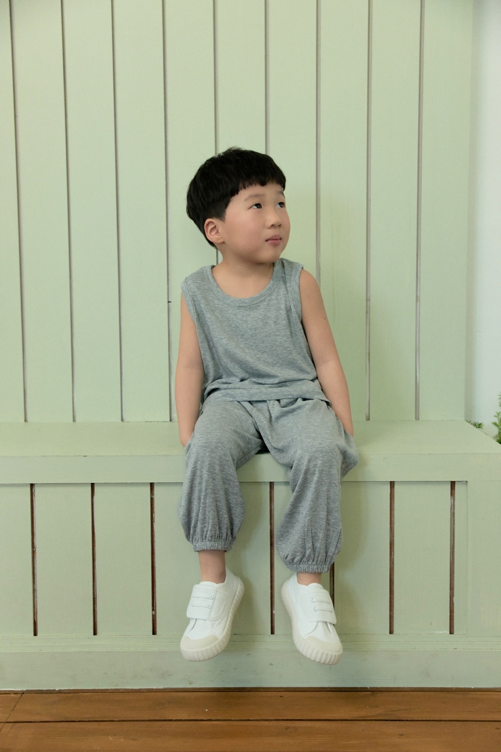 正韓夏Stellak 三色軟綿背心套裝