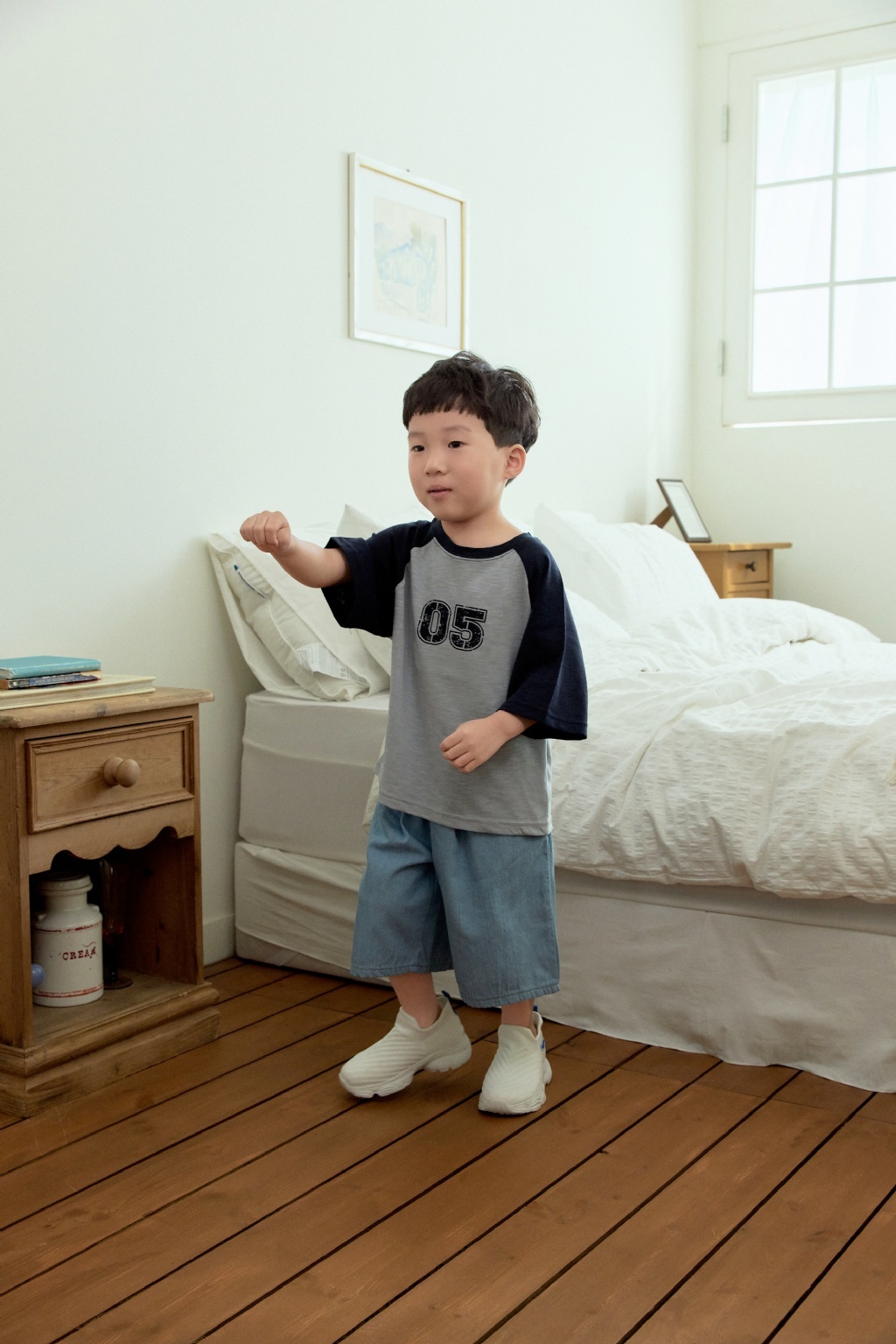 正韓夏Stellak 兩色05拼袖運動上衣