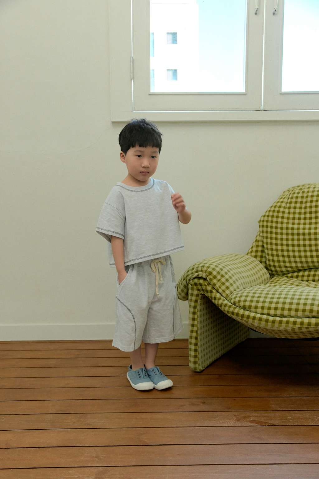 正韓夏Stellak 兩色縫線運動套裝