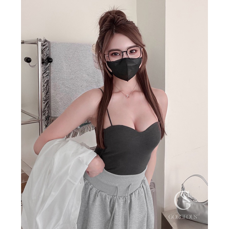 G1874 「馬甲啵啵BRA TOP辣妹背心」