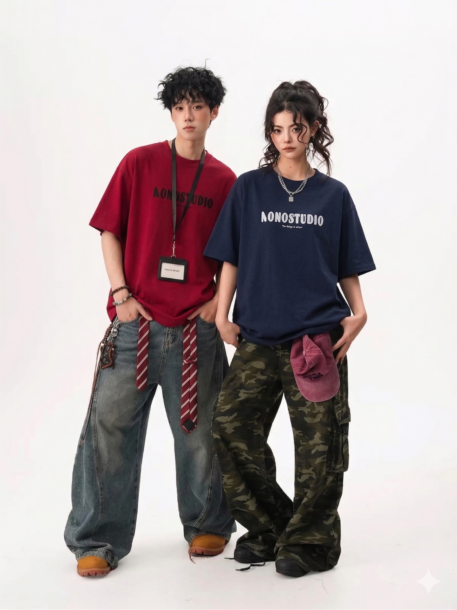 『RB』【現貨】AONOSTUDIO ‧ 極簡 Clean Fit 廓形落肩重磅短袖
