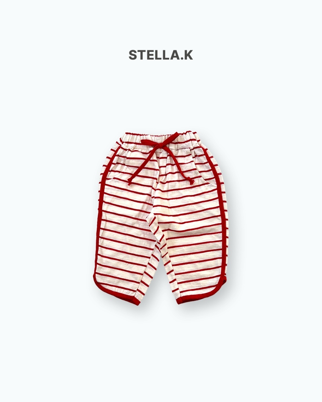 正韓夏Stellak 兩色條紋長褲