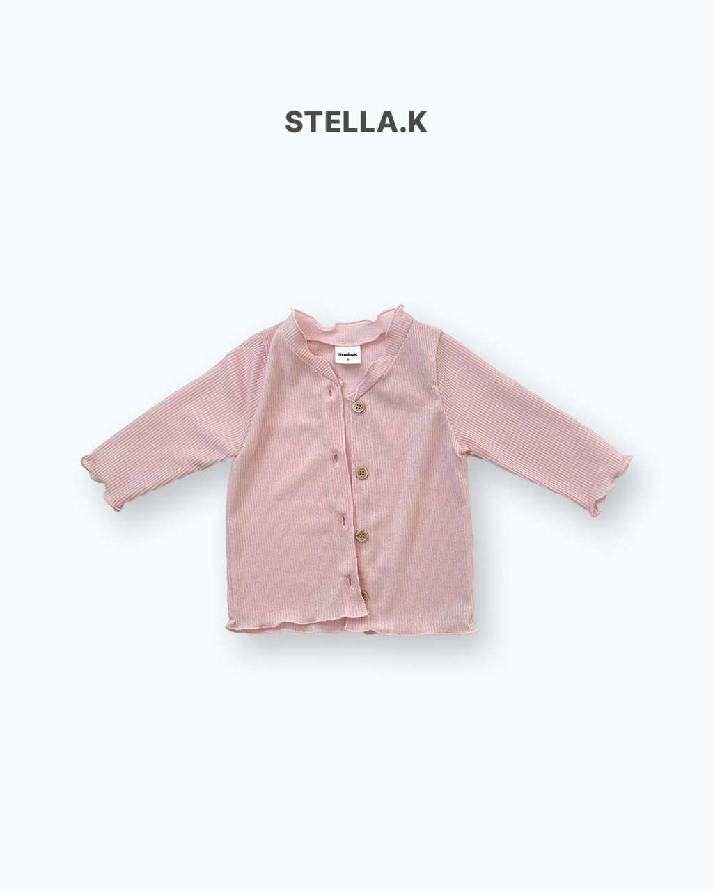 正韓夏Stellak 兩色木耳邊舒適冷氣房外套