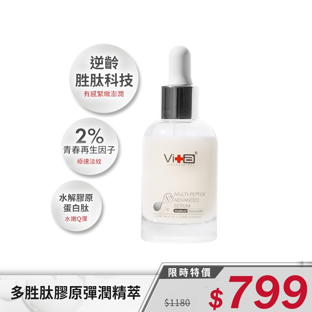 【New全新上市】薇佳｜多胜肽膠原彈潤精萃