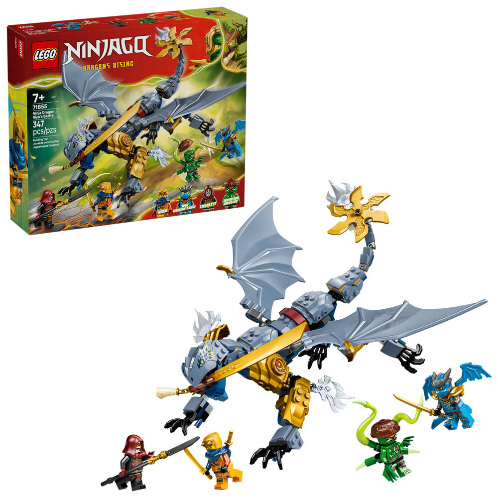 LEGO 71855 樂高積木 71855 NINJAGO 旋風忍者系列 - 忍者龍阿隆之戰