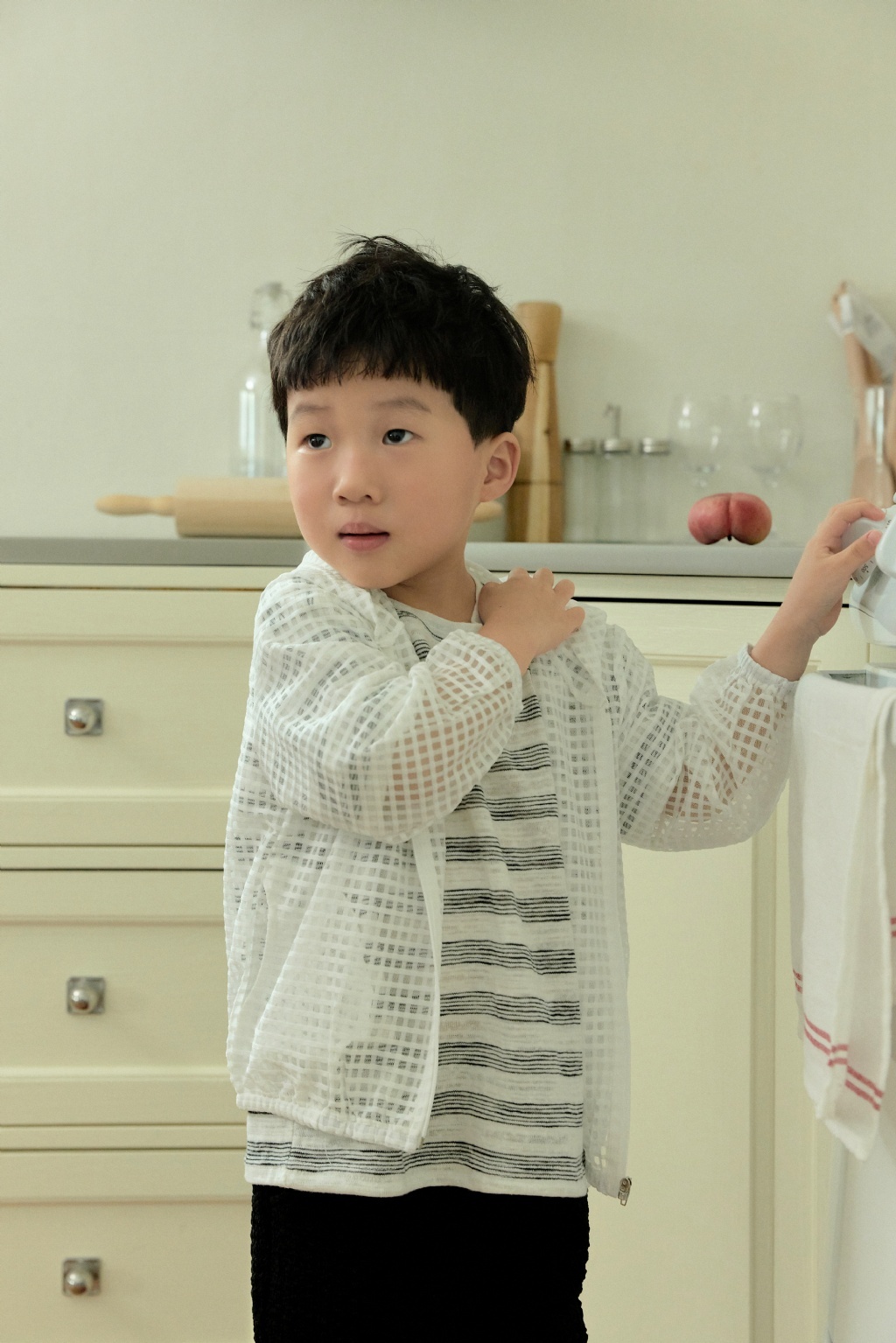 正韓夏Stellak 兩色小方格冷氣房外套