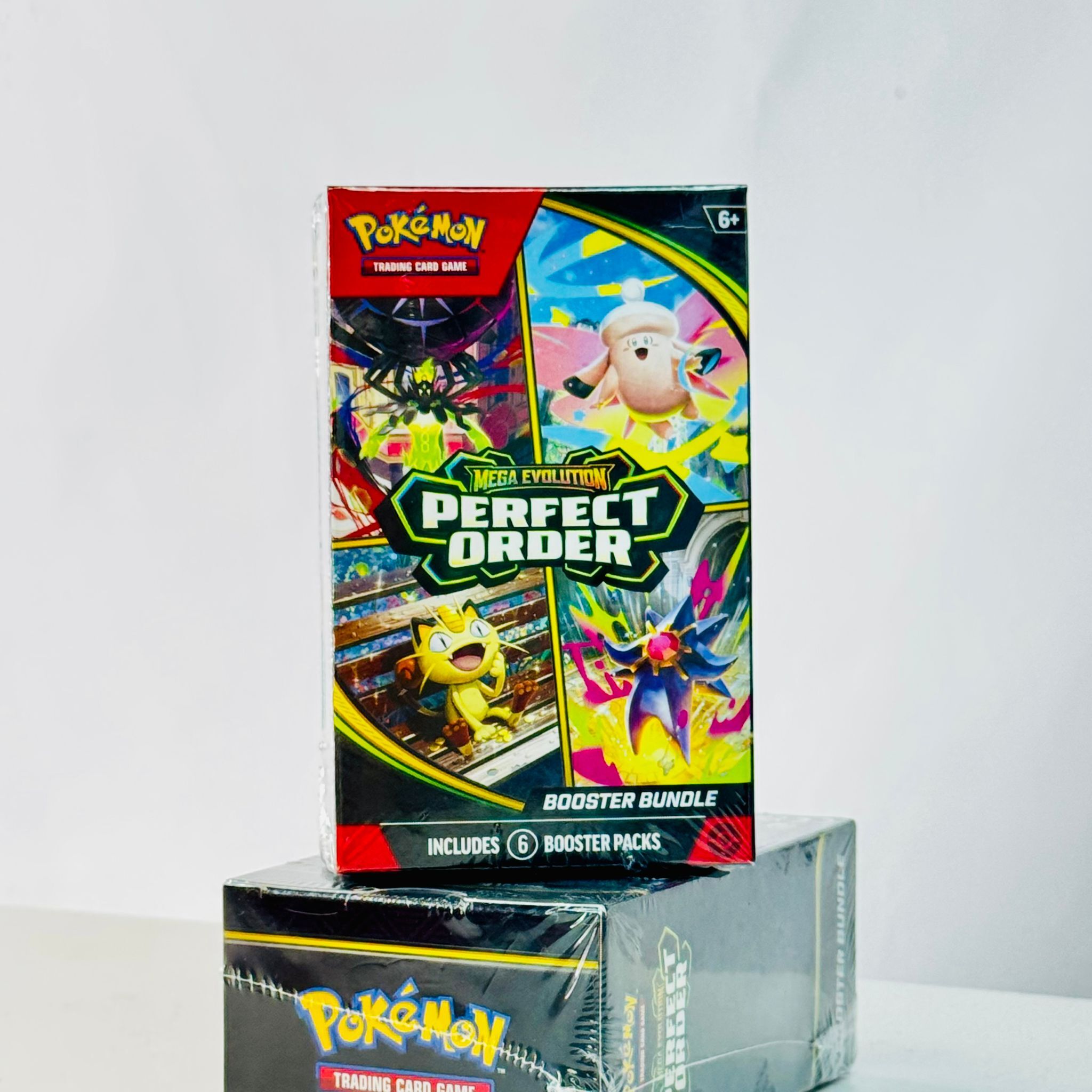 Pokemon TCG: Mega Evolution Perfect Order Booster Bundle (6 Packs) (English version)