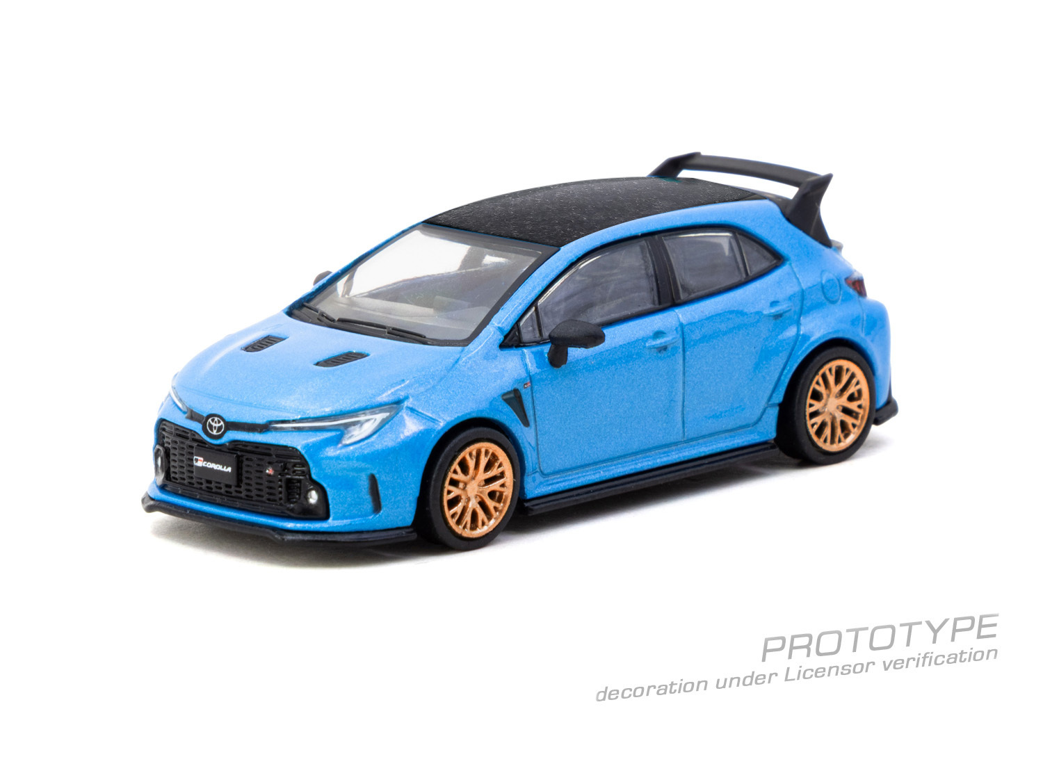 PO-$84 * TARMAC * 1:64 Toyota GR Corolla Blue